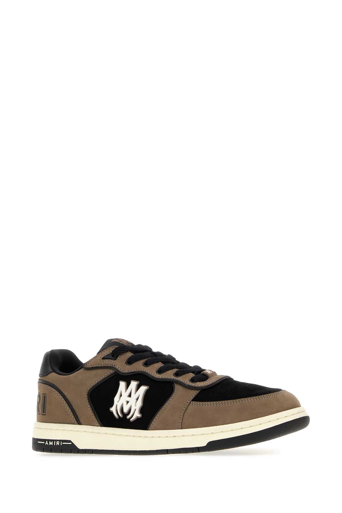 Amiri Men Two-Tone Suede And Fabric Newport Sneakers AMIRI