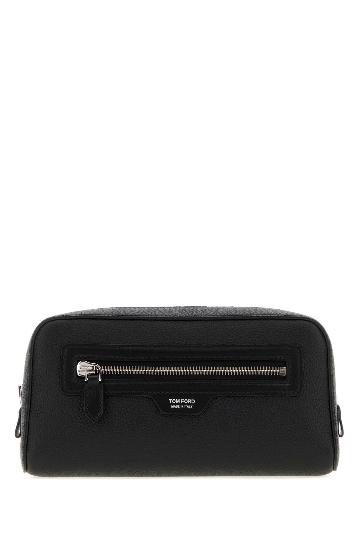 Tom Ford Men Black Leather Beauty Case TOM FORD