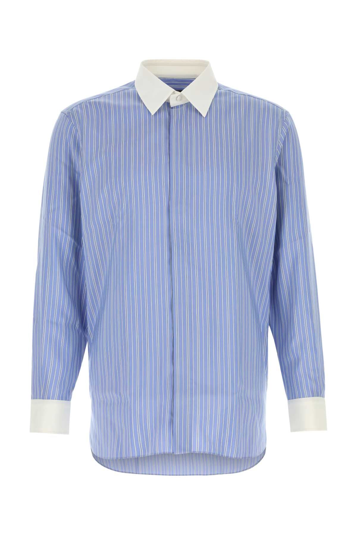 Tom Ford Men Embroidered Silk Shirt TOM FORD