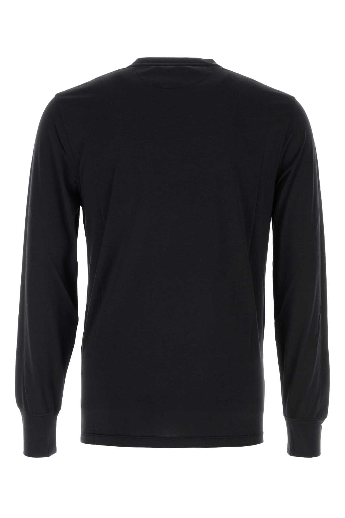 Tom Ford Men Black Lyocell Blend T-Shirt TOM FORD