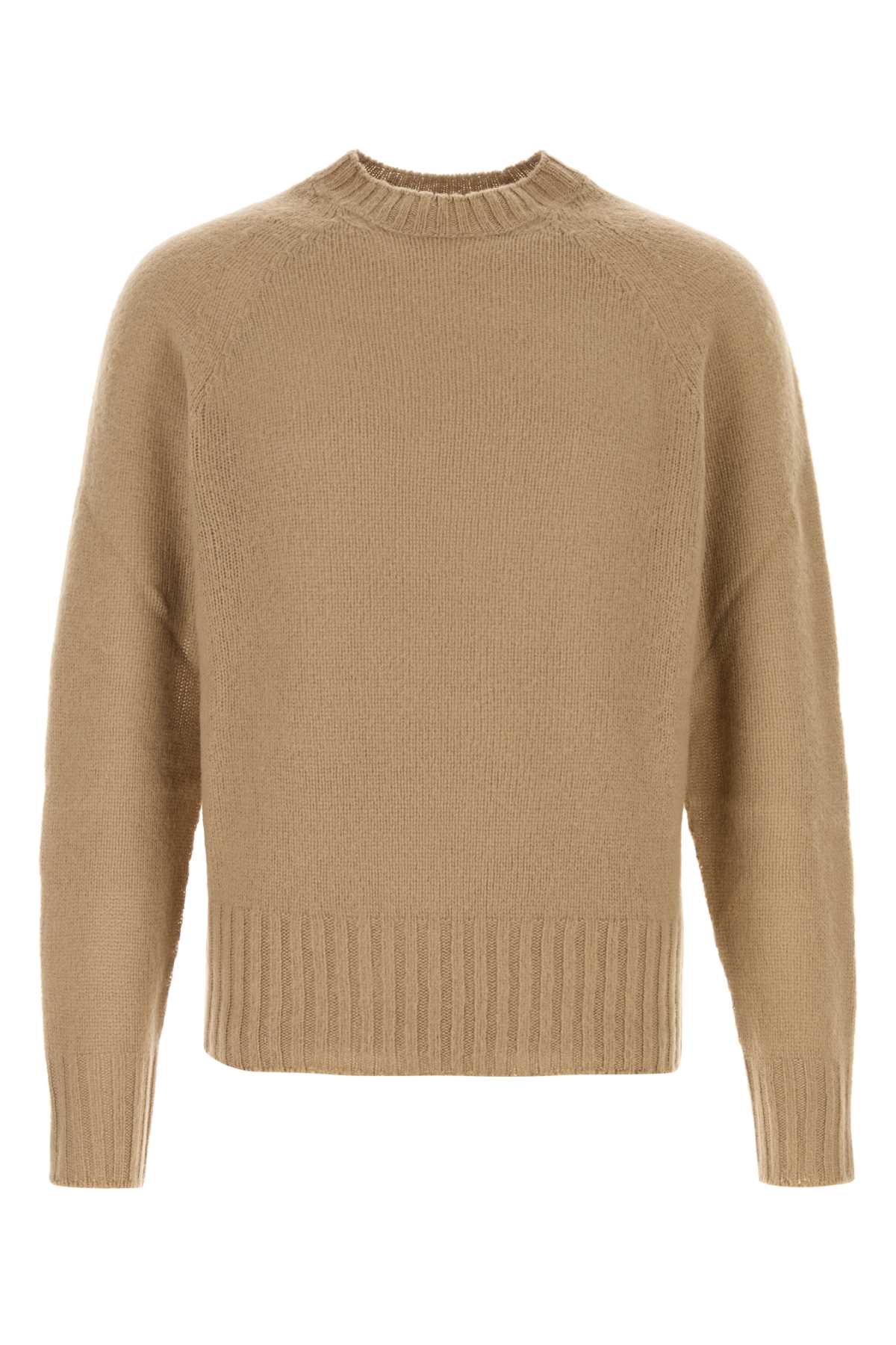 Tom Ford Men Camel Cashmere Sweater TOM FORD