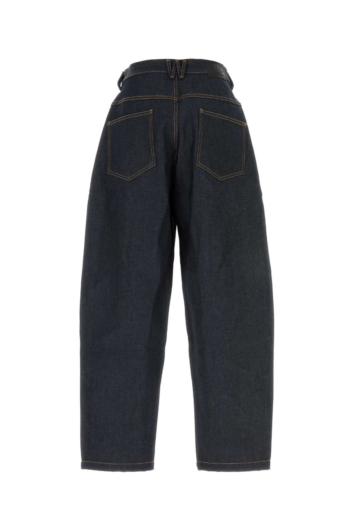 Willy Chavarria Men Blue Denim True Bad Boy Jeans WILLY CHAVARRIA