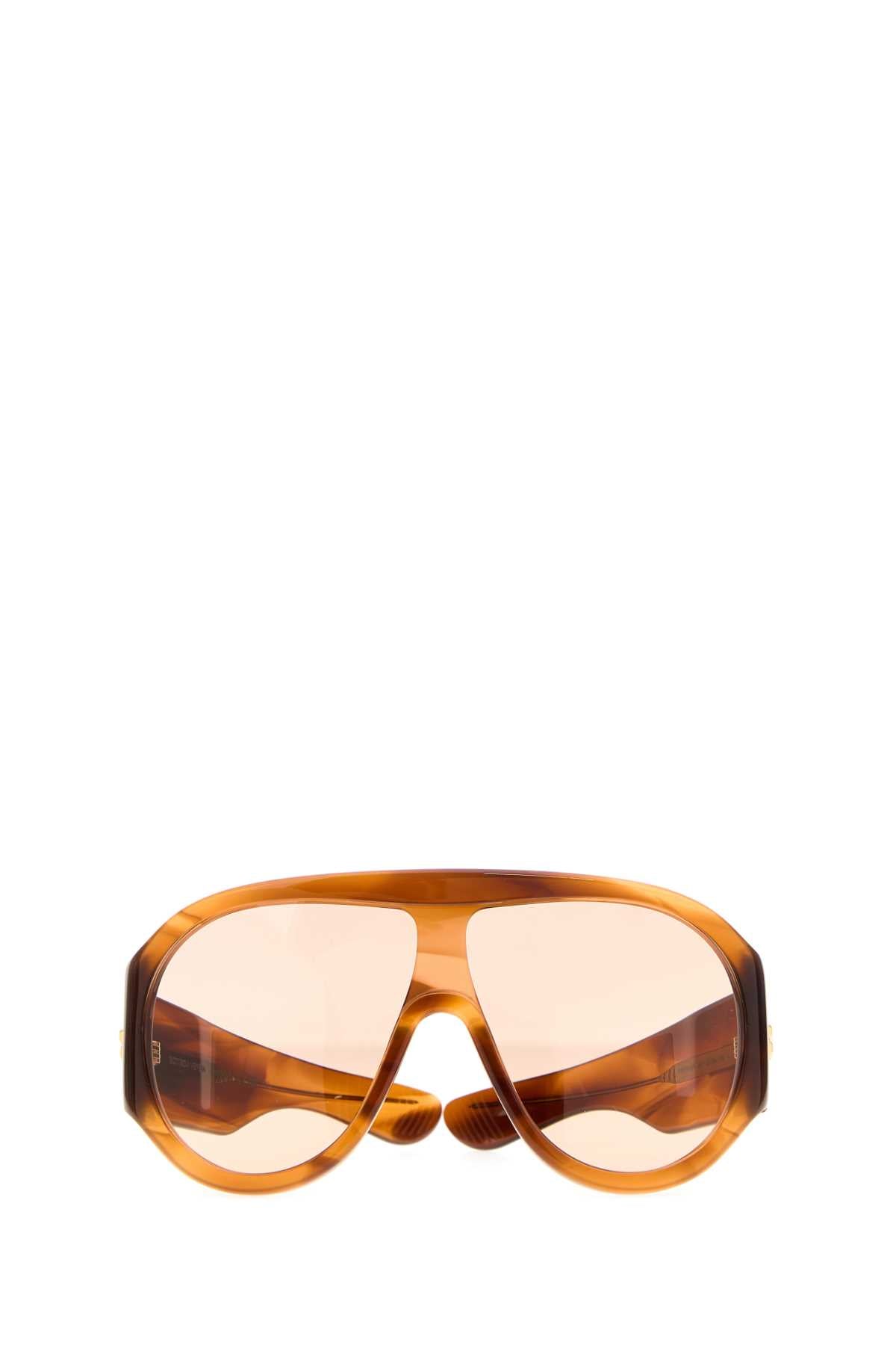 Bottega Veneta Women Multicolor Acetate Scudo Sunglasses BOTTEGA VENETA