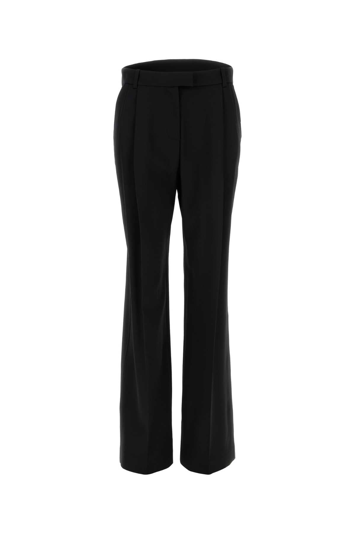 The Attico Women Black Wool Pant THE ATTICO
