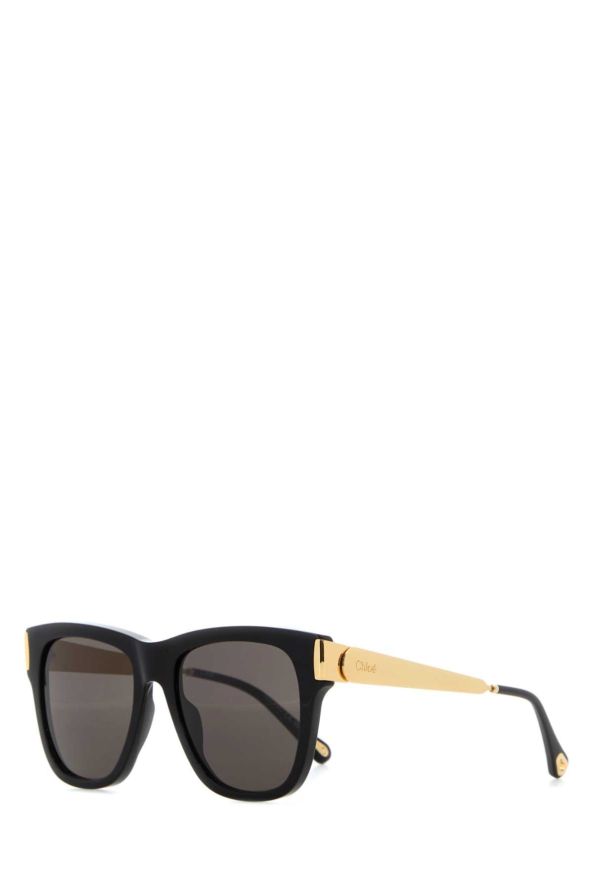 Chloe Women Black Acetate Holly Sunglasses CHLOE