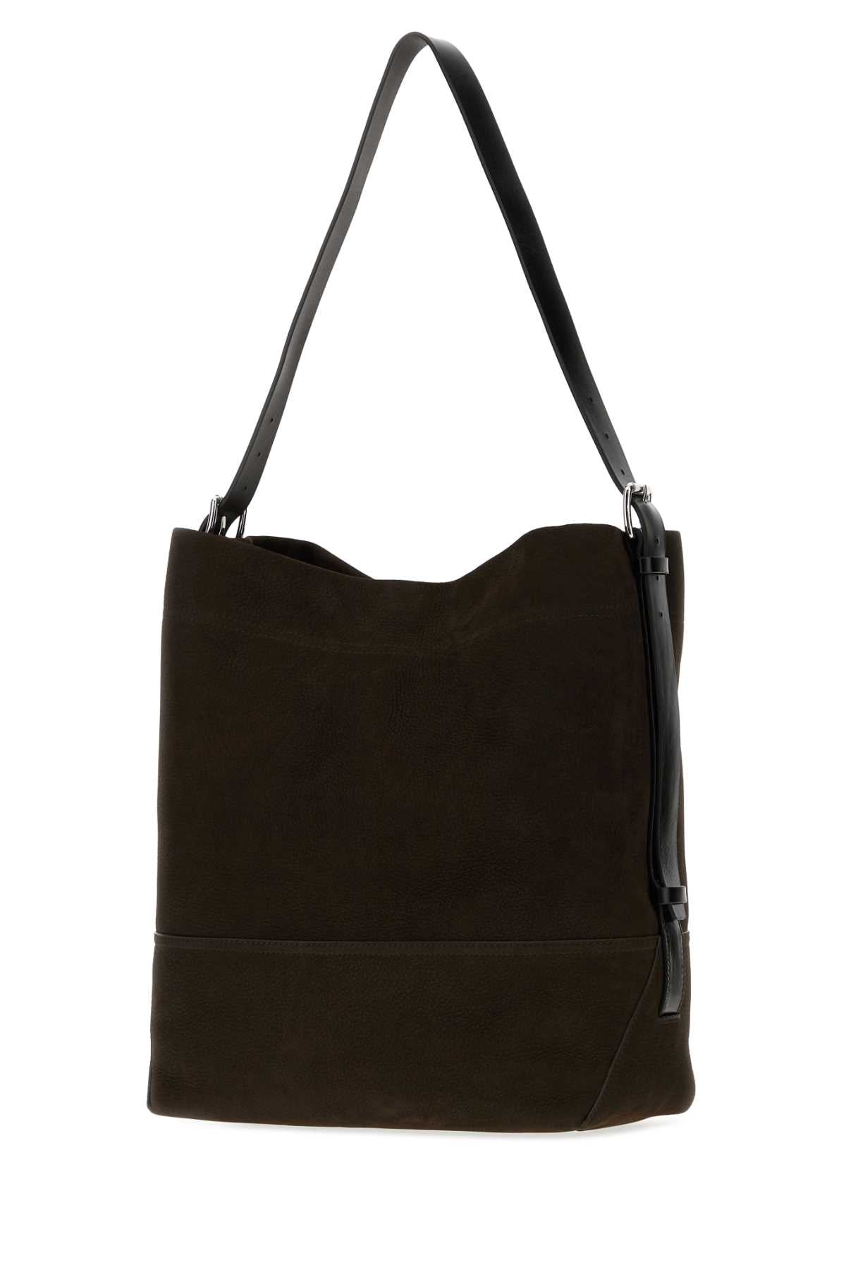 Lemaire Women Dark Brown Suede Shopping Bag LEMAIRE