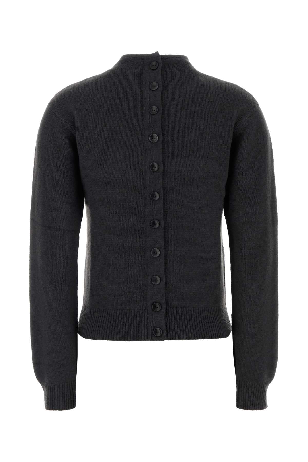 Lemaire Women Charcoal Cashmere Sweater LEMAIRE