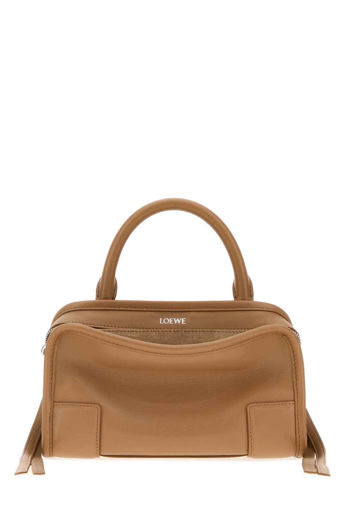 Loewe Women Camel Leather Mini Amazona Handbag LOEWE