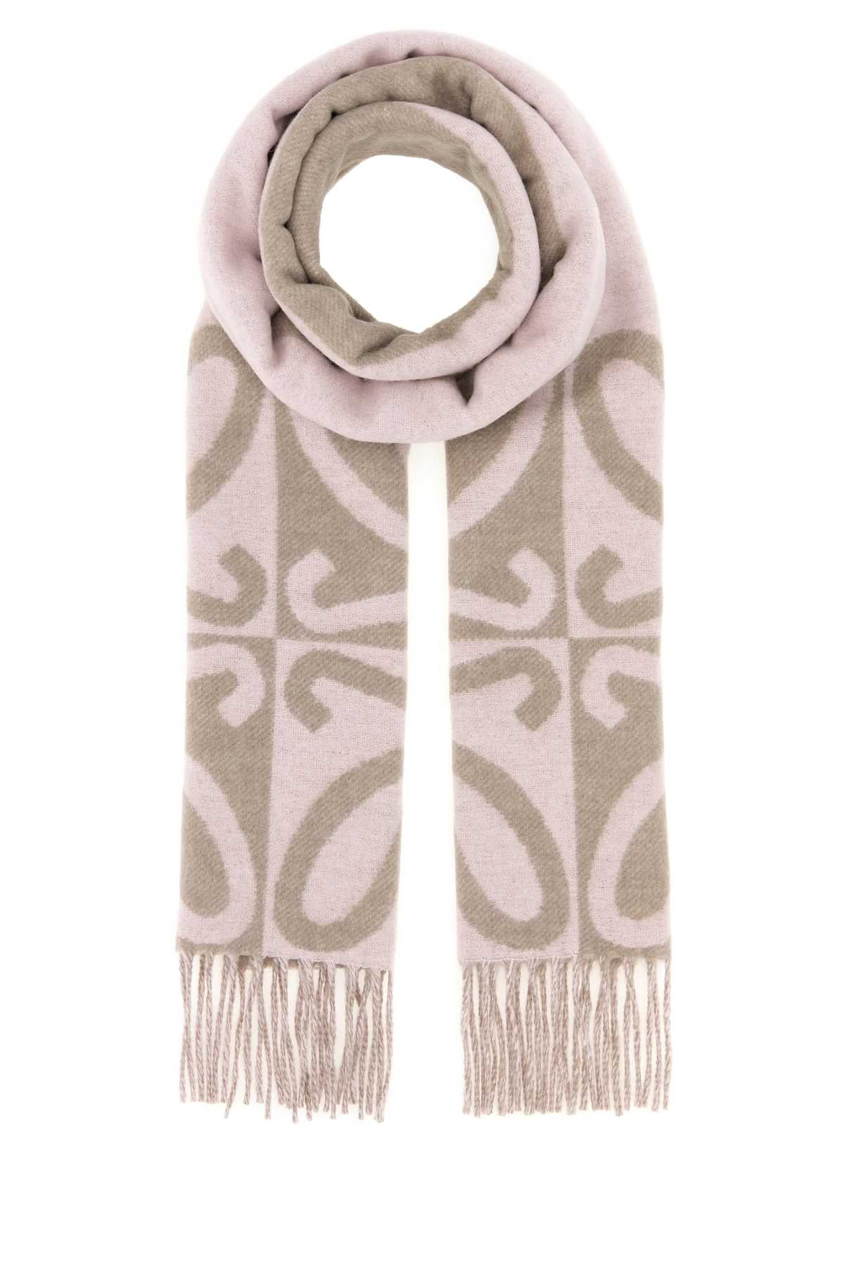 Loewe Women Two-Tone Wool Blend Scarf LOEWE