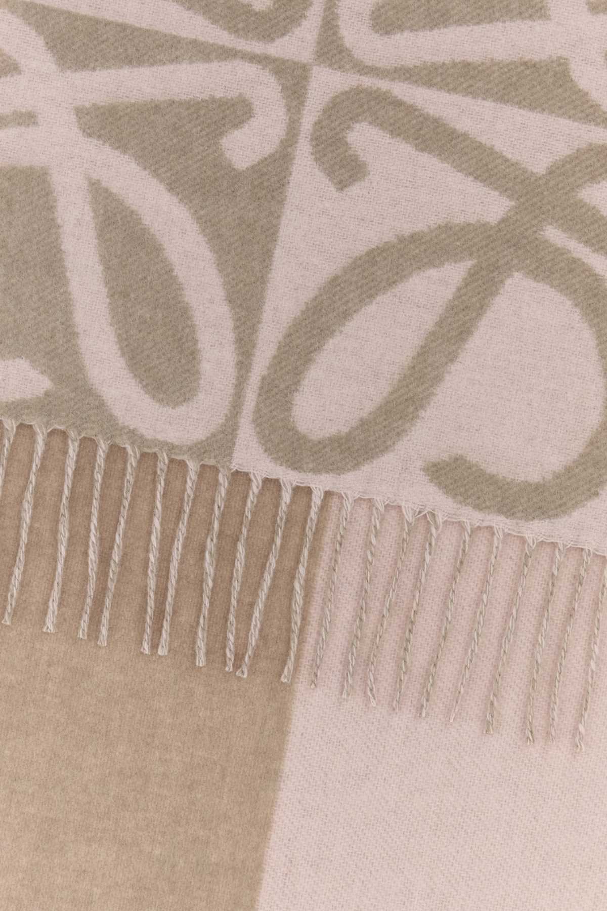 Loewe Women Two-Tone Wool Blend Scarf LOEWE