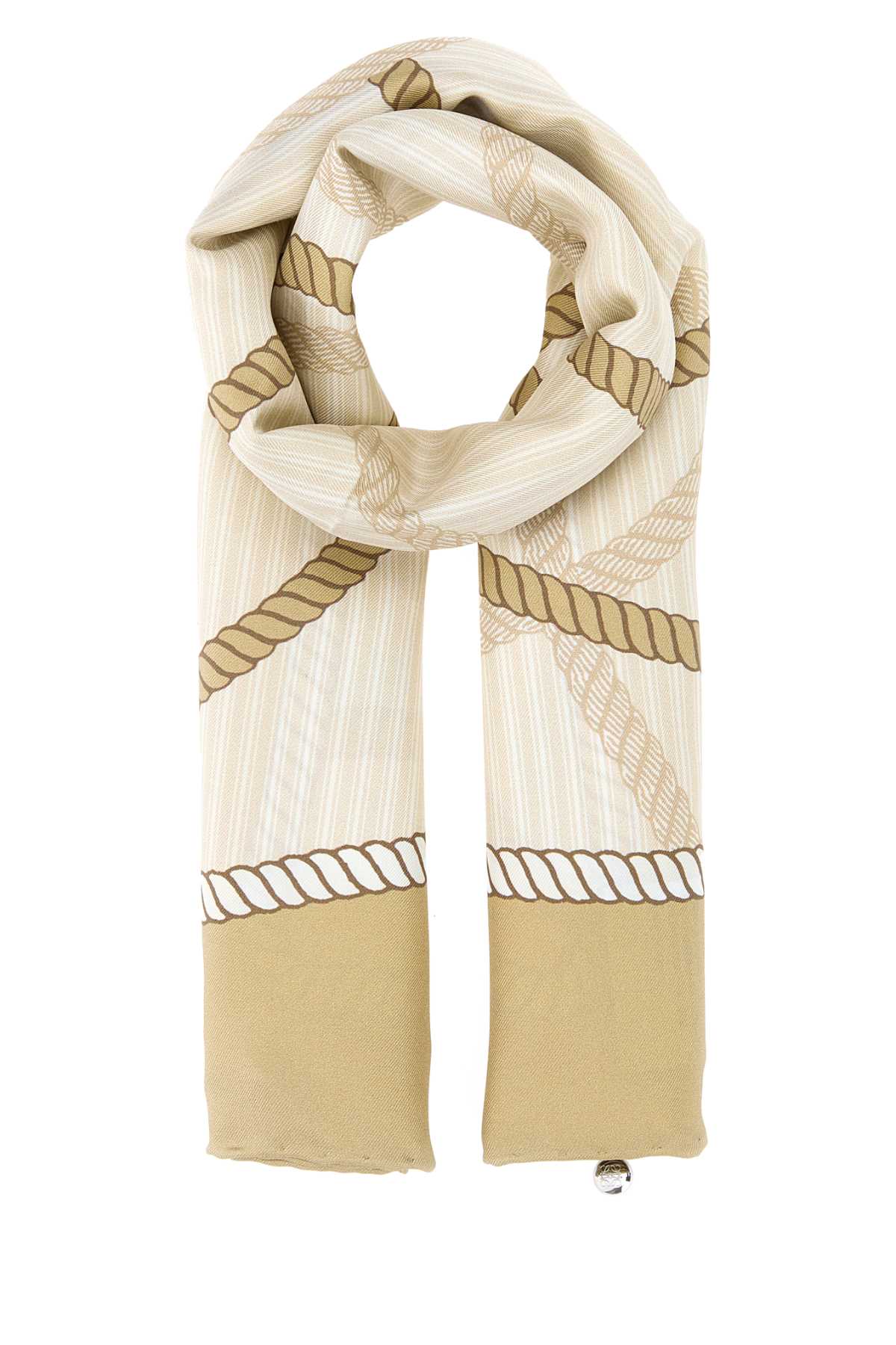 Loewe Women Printed Twill Foulard LOEWE