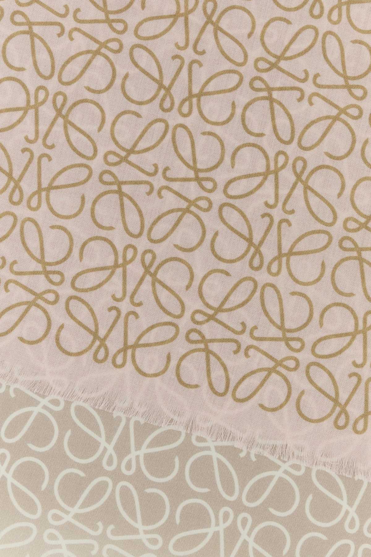 Loewe Women Multicolor Wool Blend Scarf LOEWE