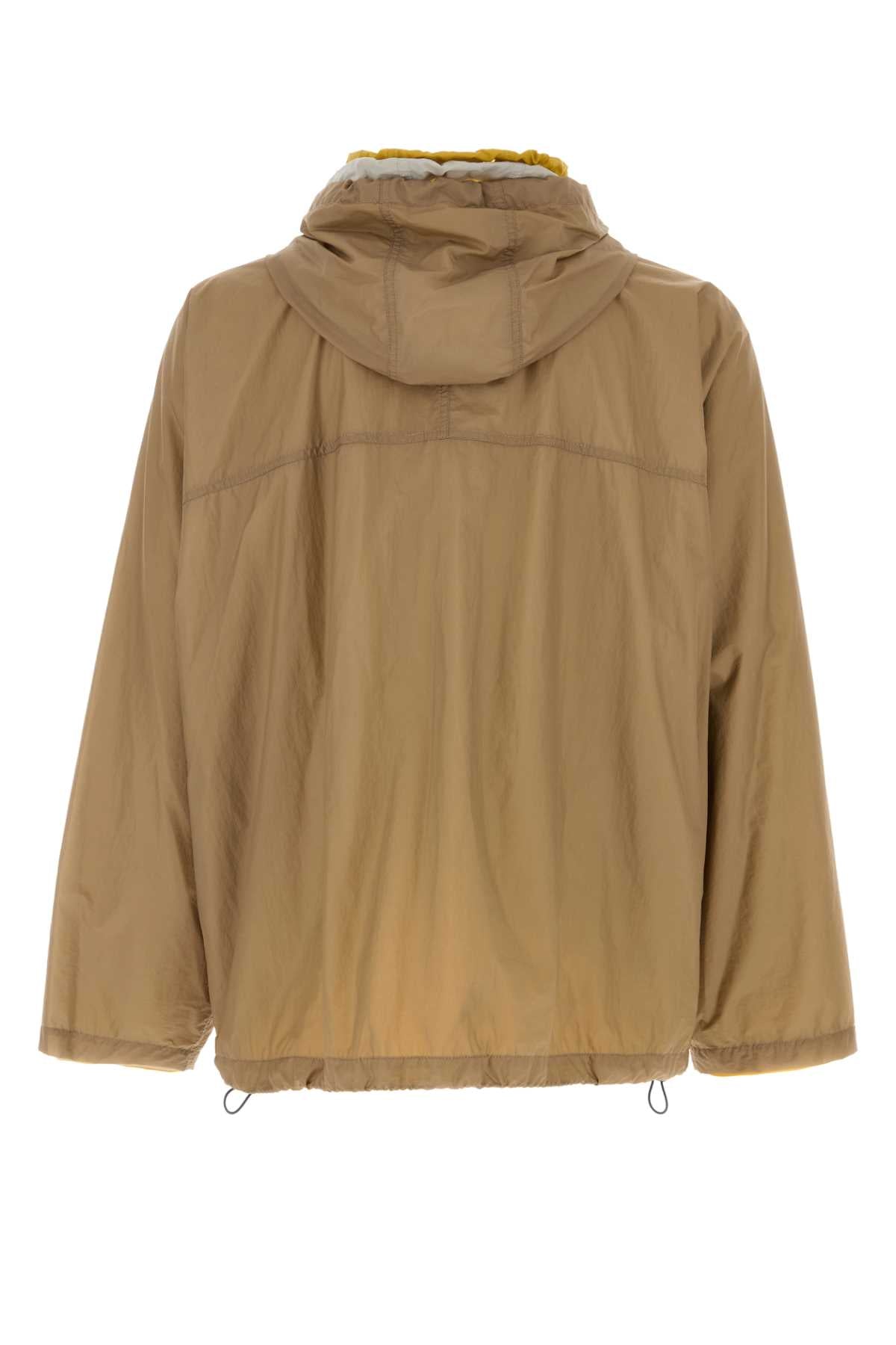 Loewe Men Camel Tech Fabric Anorak LOEWE