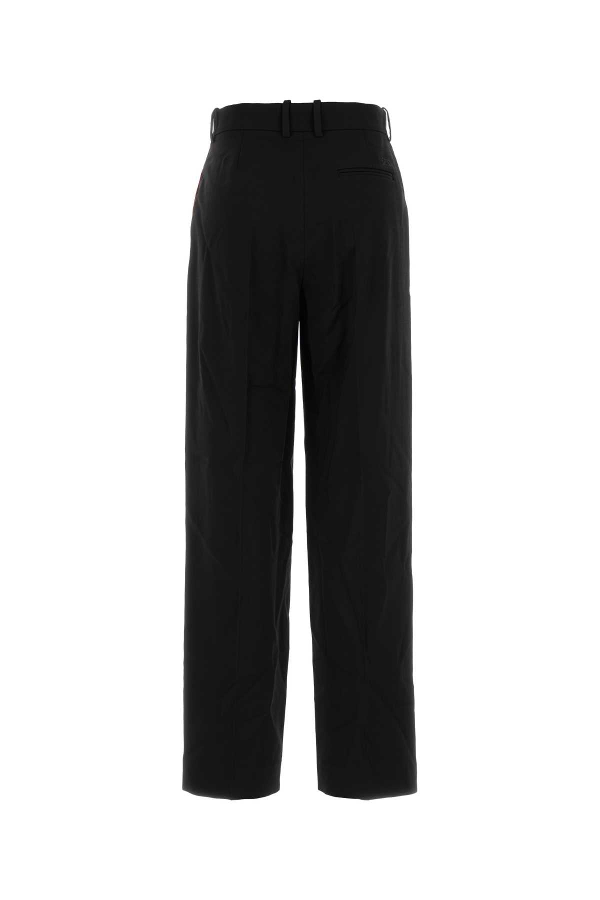 Loewe Women Black Viscose Blend Pant LOEWE