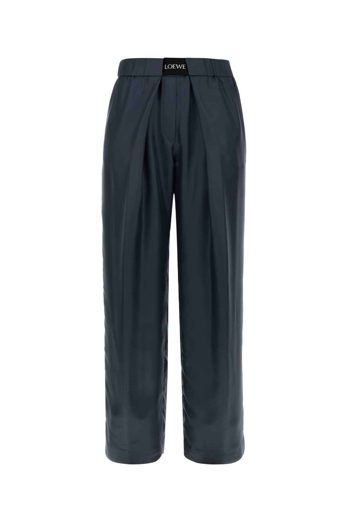 Loewe Women Graphite Silk Pant LOEWE