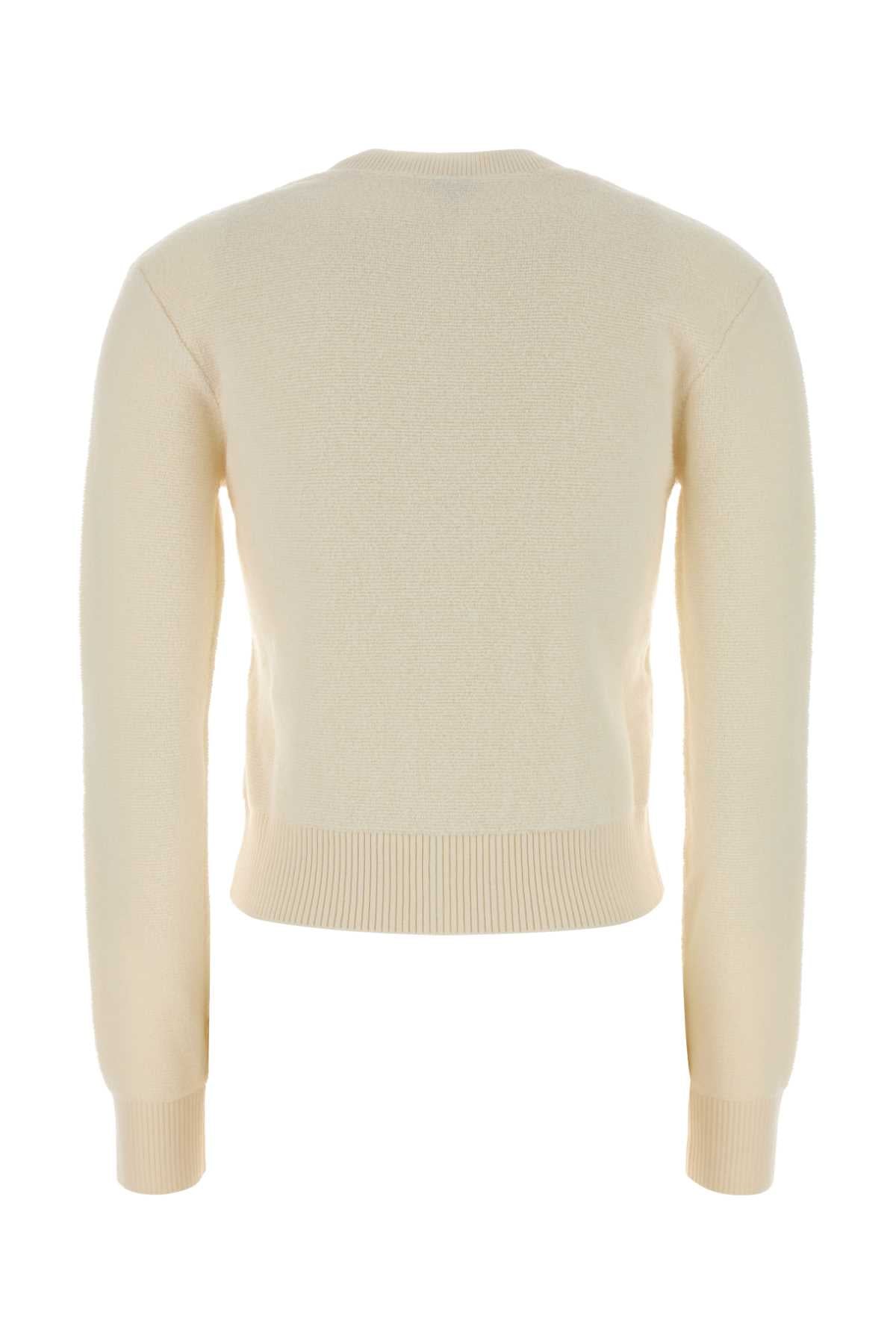 Loewe Women Ivory Wool Sweater LOEWE