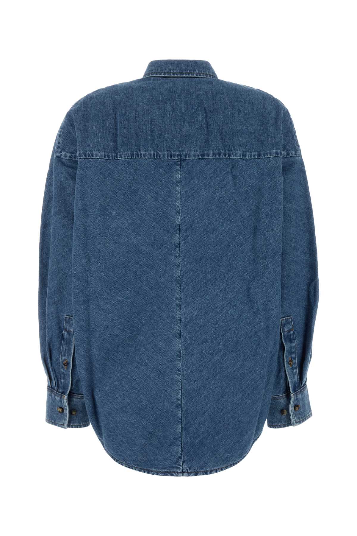Loewe Women Denim Oversize Shirt LOEWE
