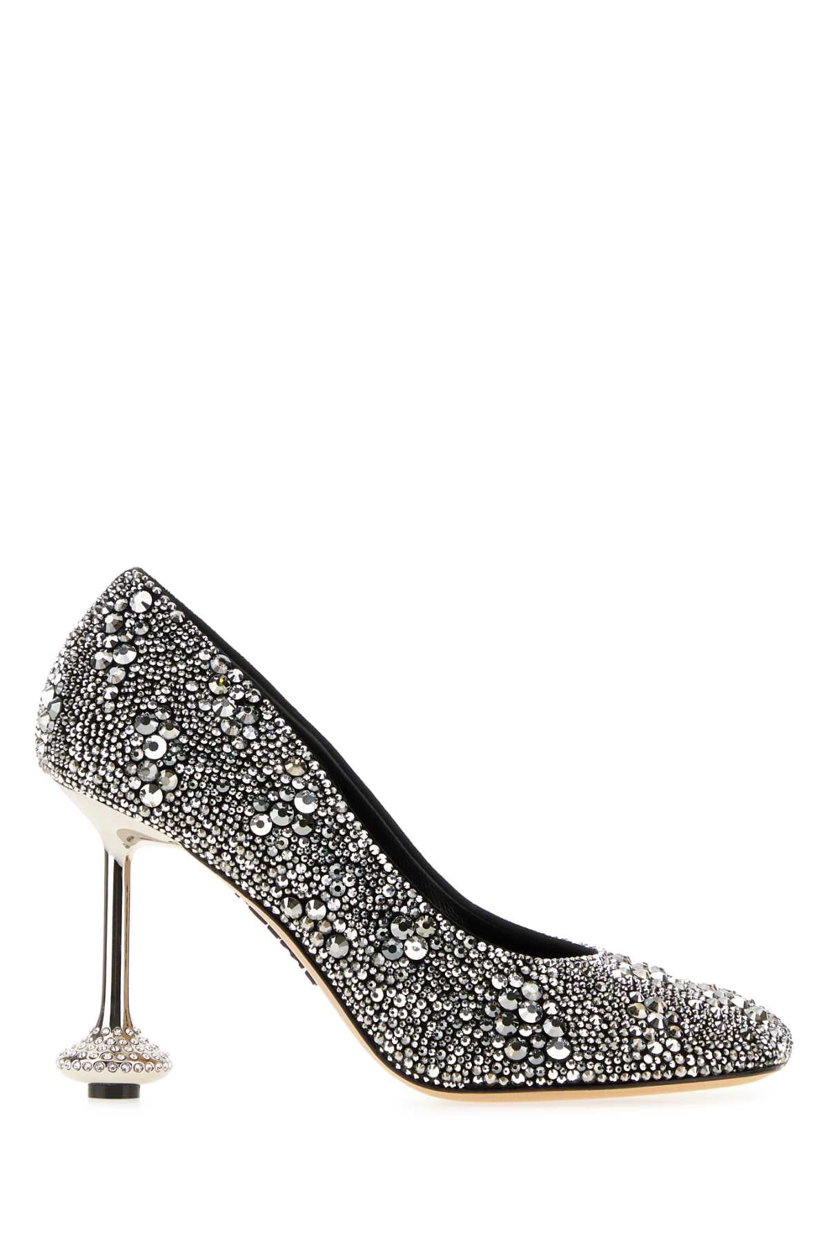 Loewe Women Embellished Suede Toy Pumps LOEWE
