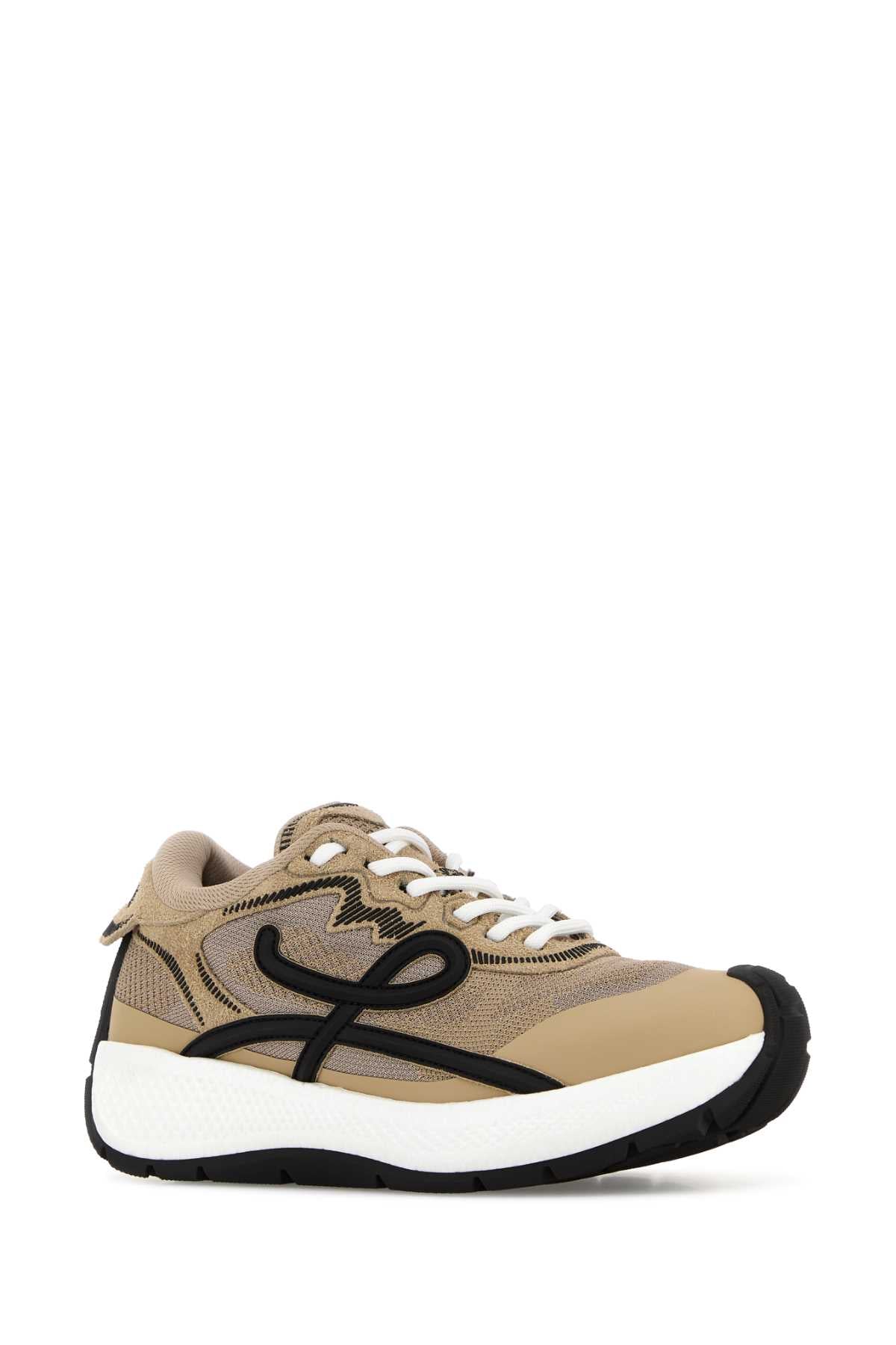 Loewe Men Beige Polo Sneakers LOEWE