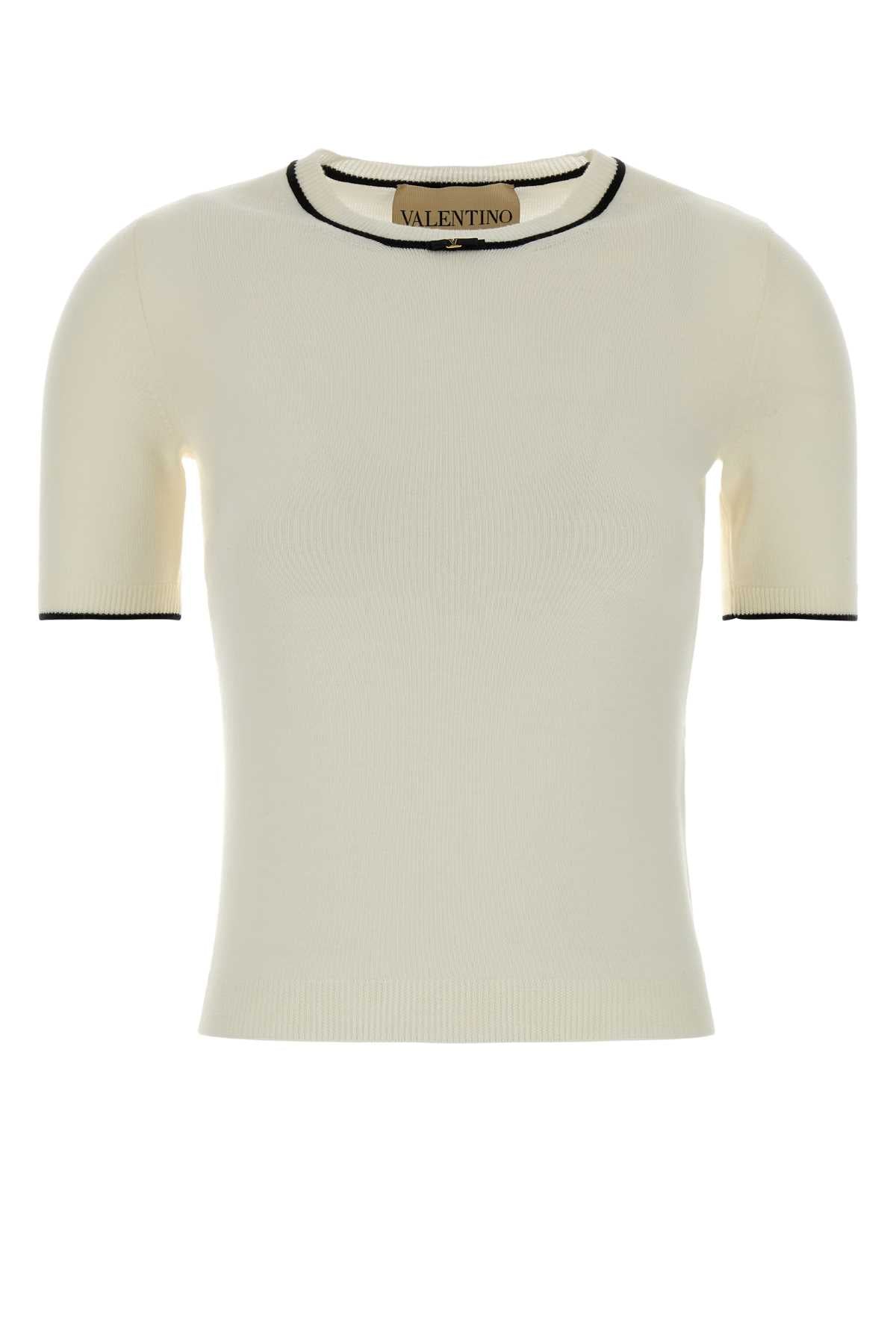Valentino Garavani Women Ivory Wool Sweater VALENTINO GARAVANI