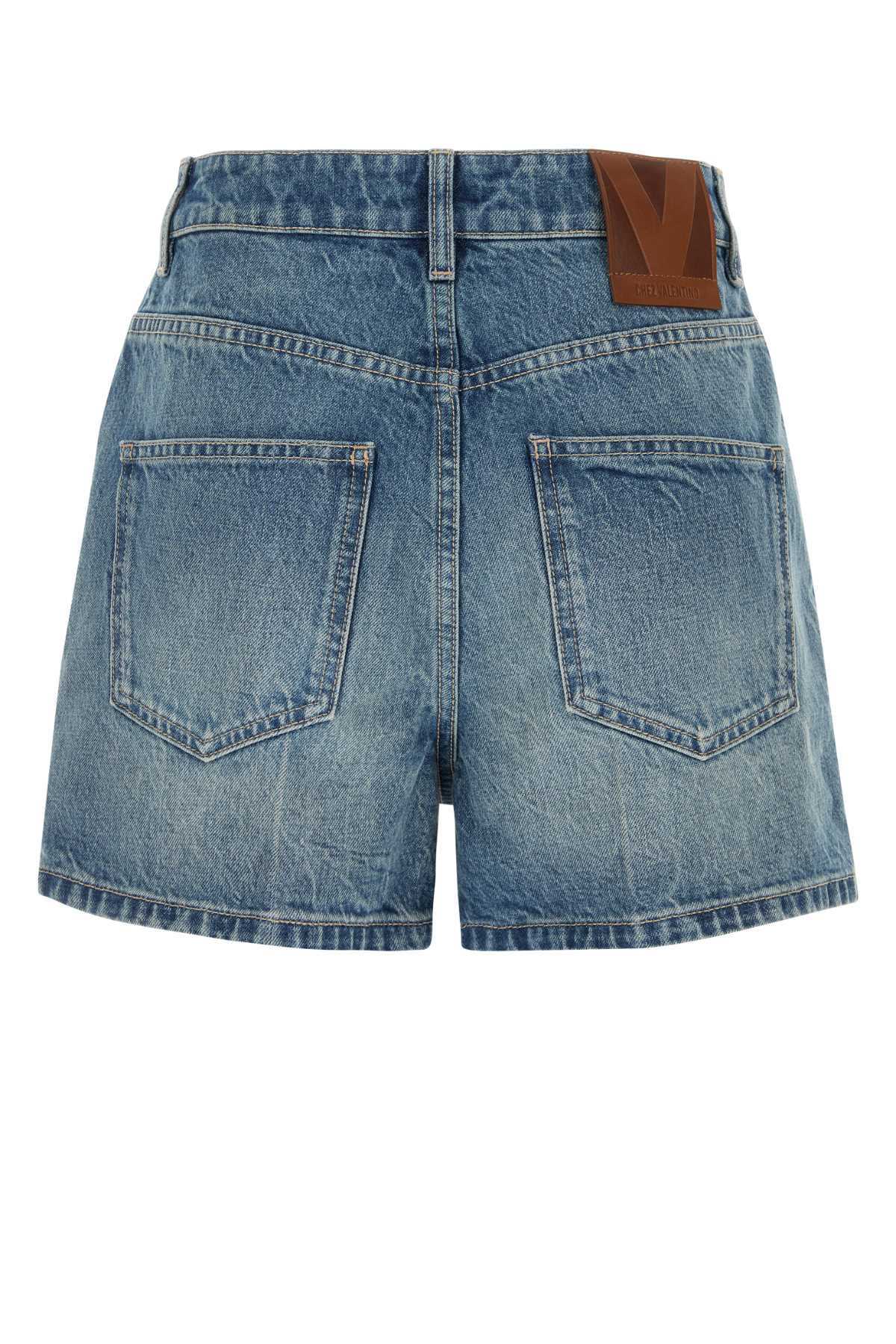 Valentino Garavani Women Denim Shorts VALENTINO GARAVANI