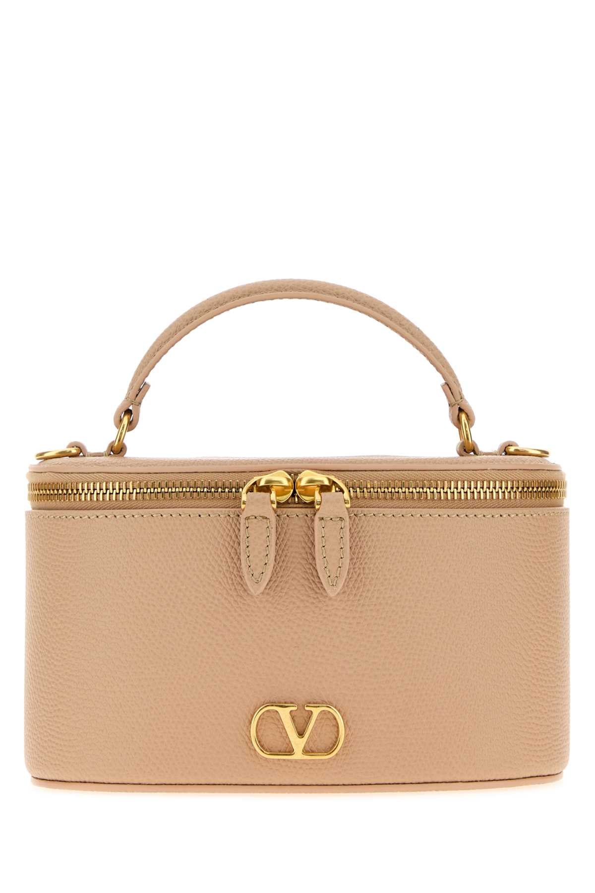 Valentino Garavani Women Skin Pink Leather Vlogo Signature Handbag VALENTINO GARAVANI
