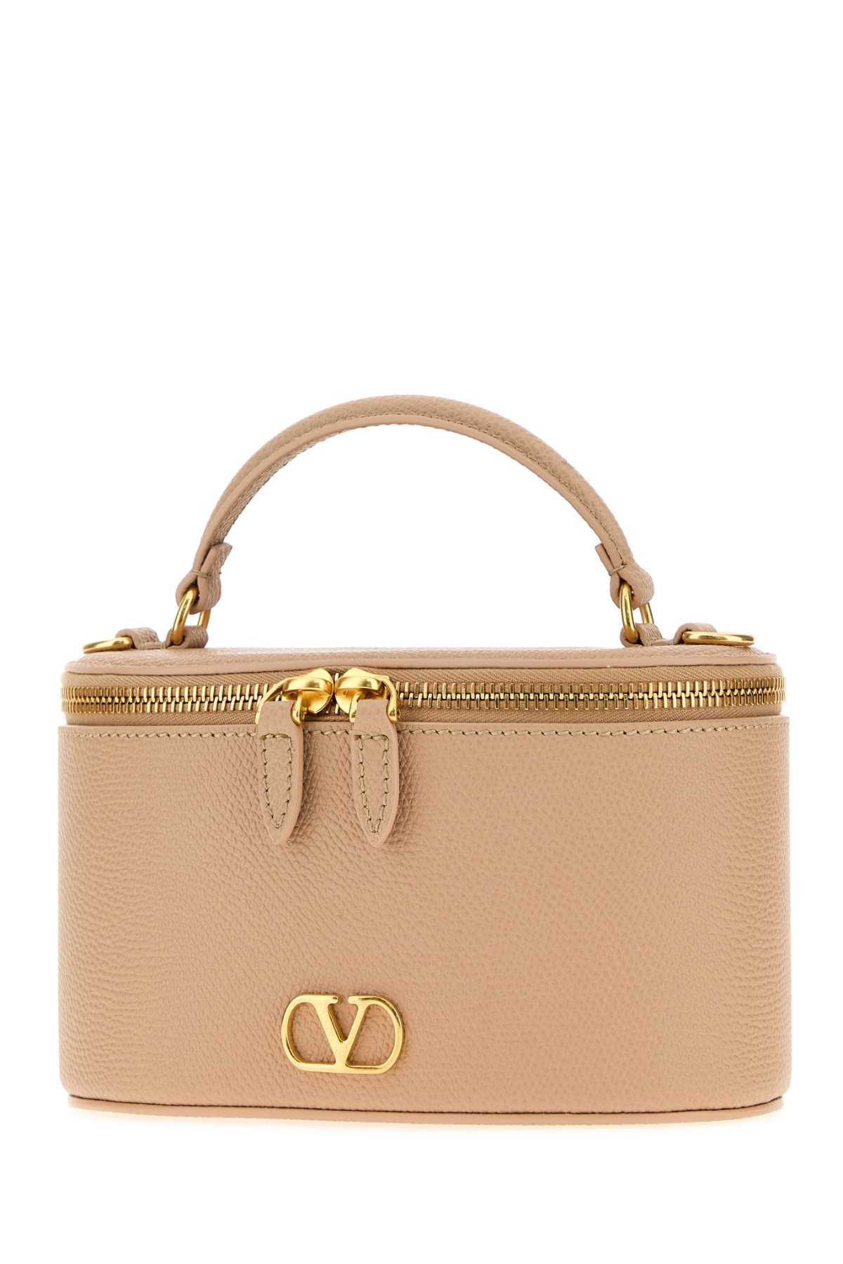 Valentino Garavani Women Skin Pink Leather Vlogo Signature Handbag VALENTINO GARAVANI