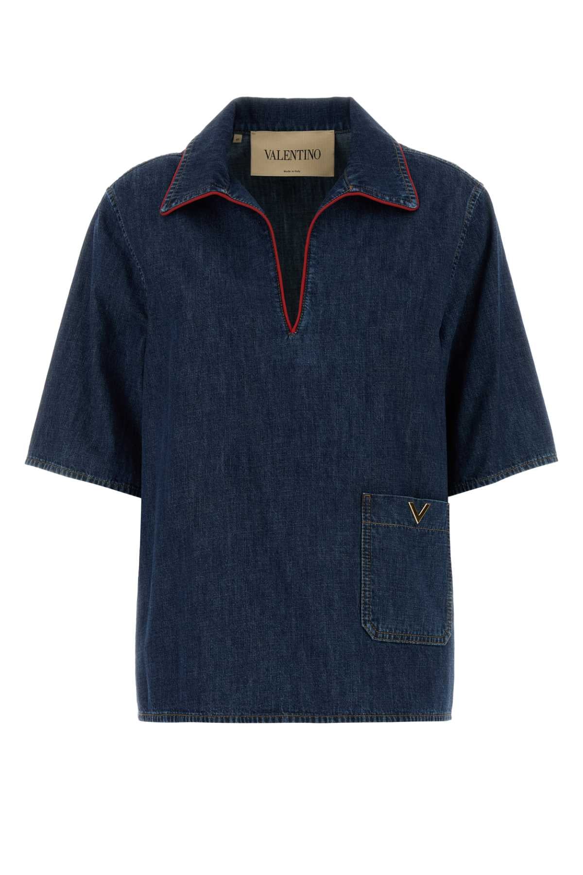 Valentino Garavani Women Denim Blouse VALENTINO GARAVANI
