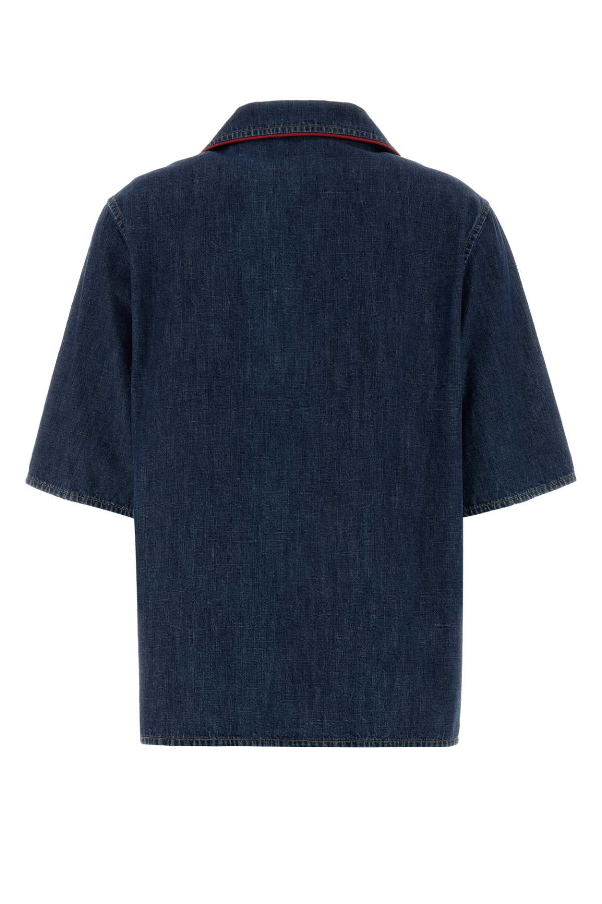 Valentino Garavani Women Denim Blouse VALENTINO GARAVANI