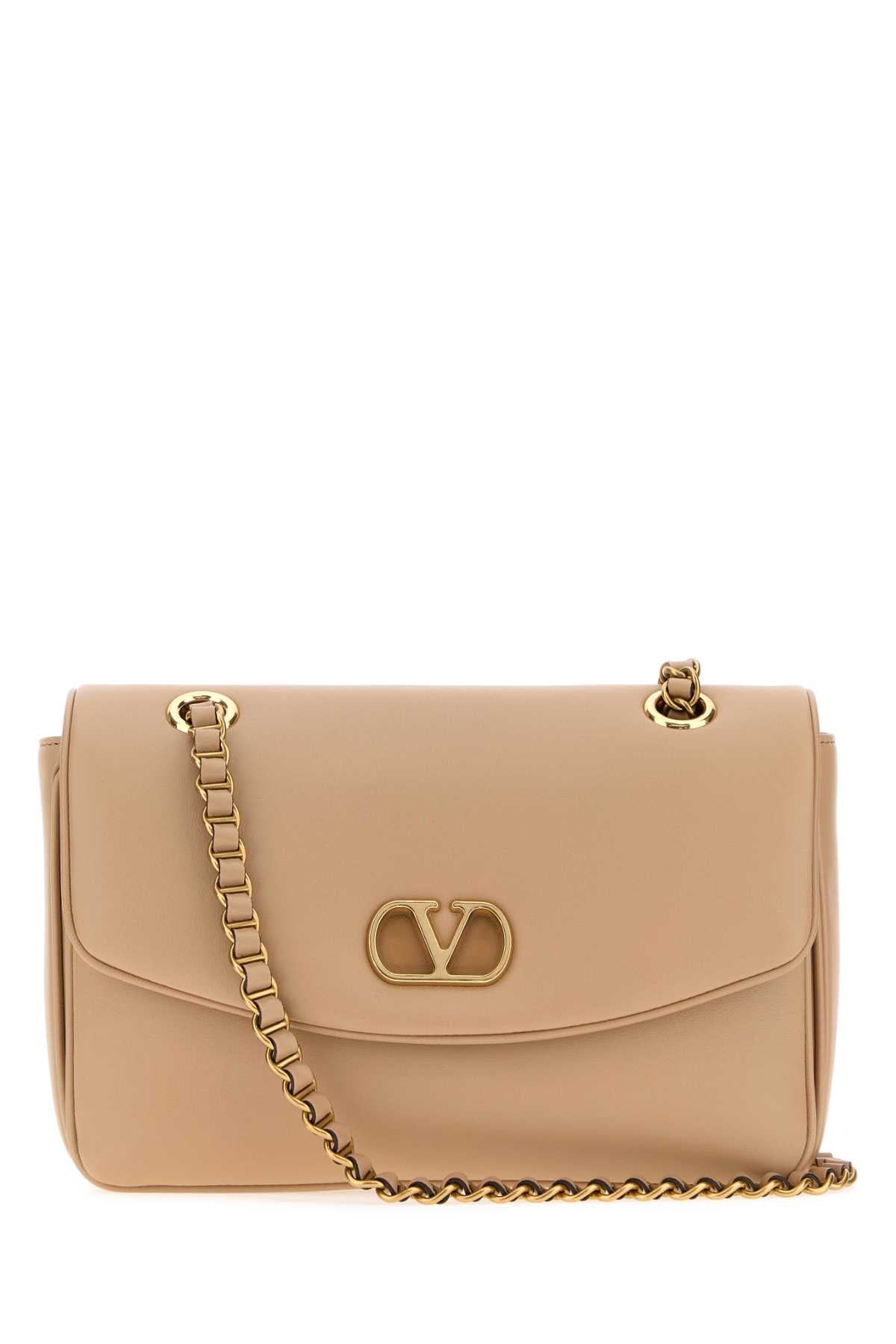 Valentino Garavani Women Skin Pink Leather Djuna Shoulder Bag VALENTINO GARAVANI