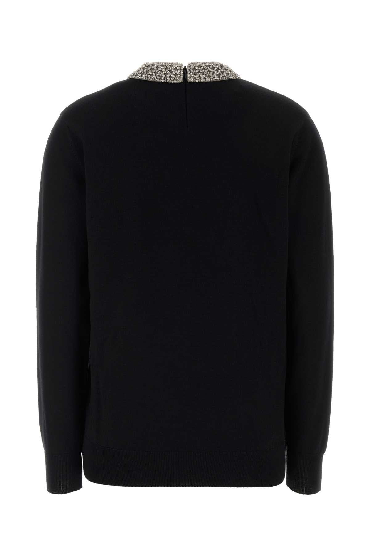 Valentino Garavani Women Black Wool Sweater VALENTINO GARAVANI