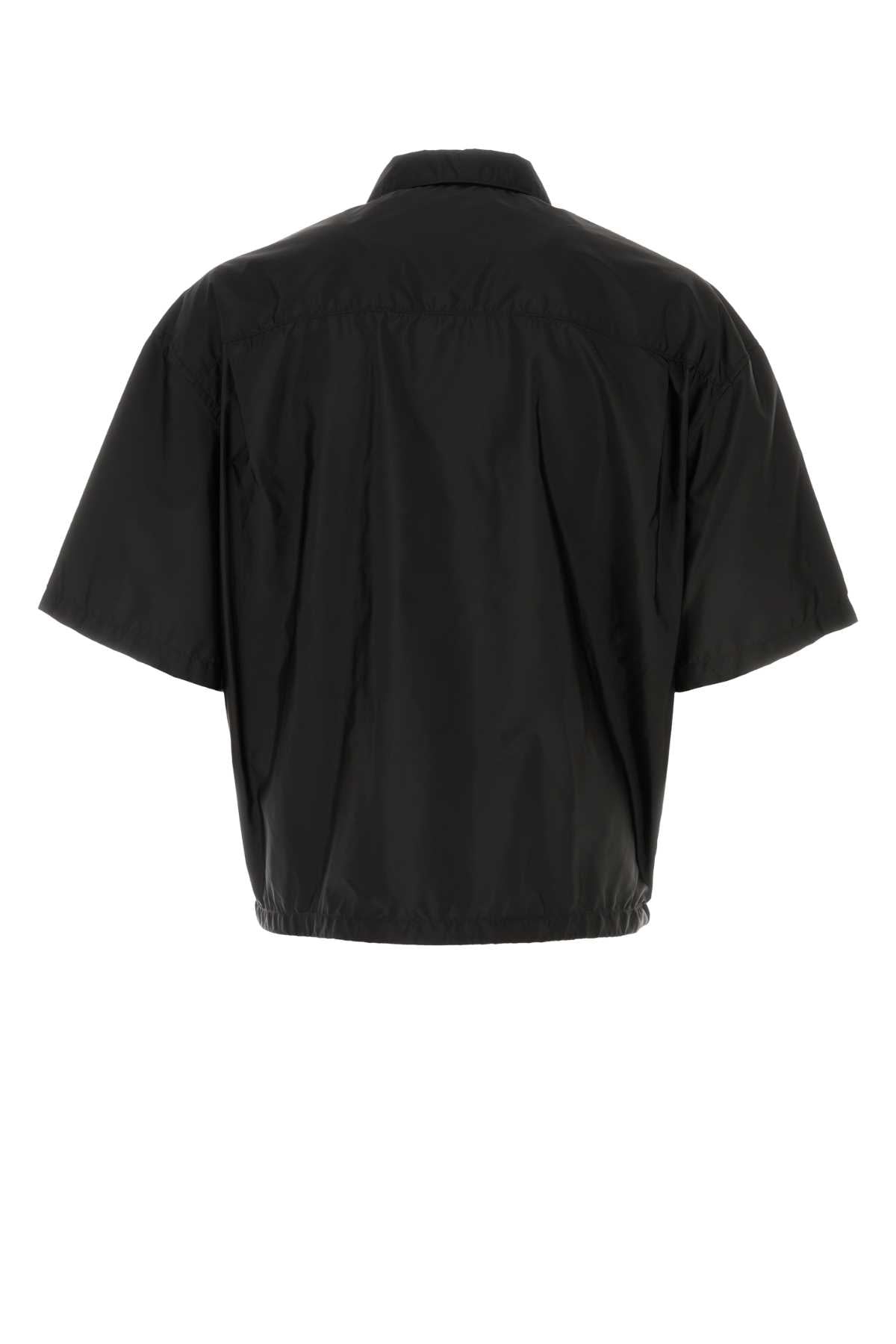 Prada Men Black Re-Nylon Shirt PRADA