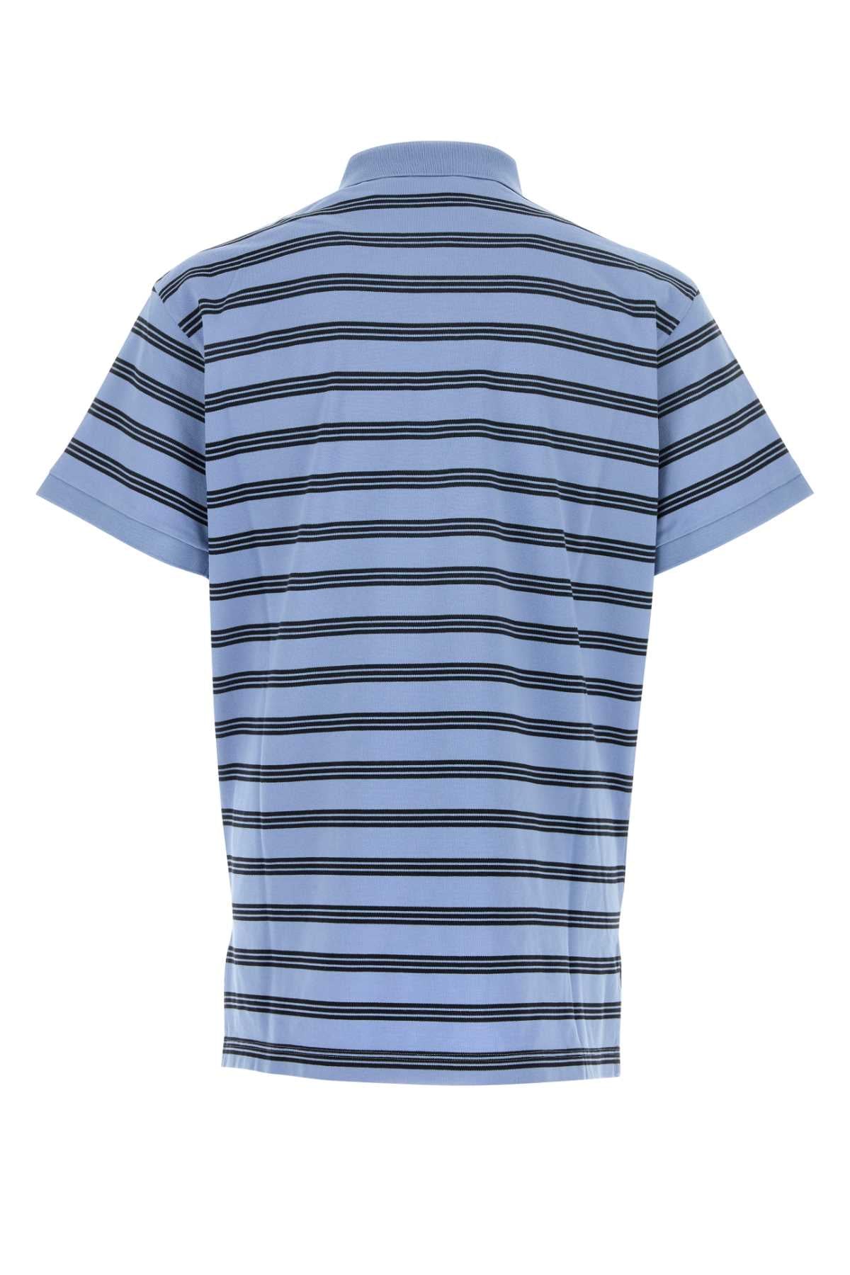 Prada Men Embroidered Piquet Polo Shirt PRADA
