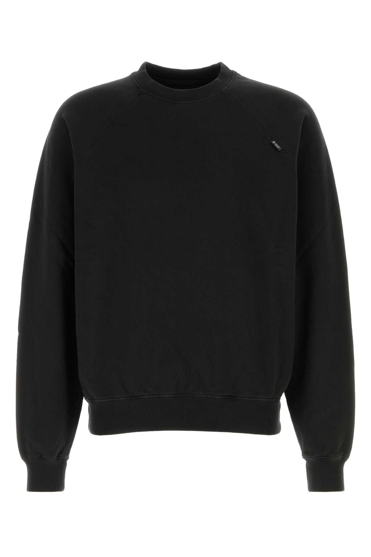 Prada Men Black Cotton Sweatshirt PRADA