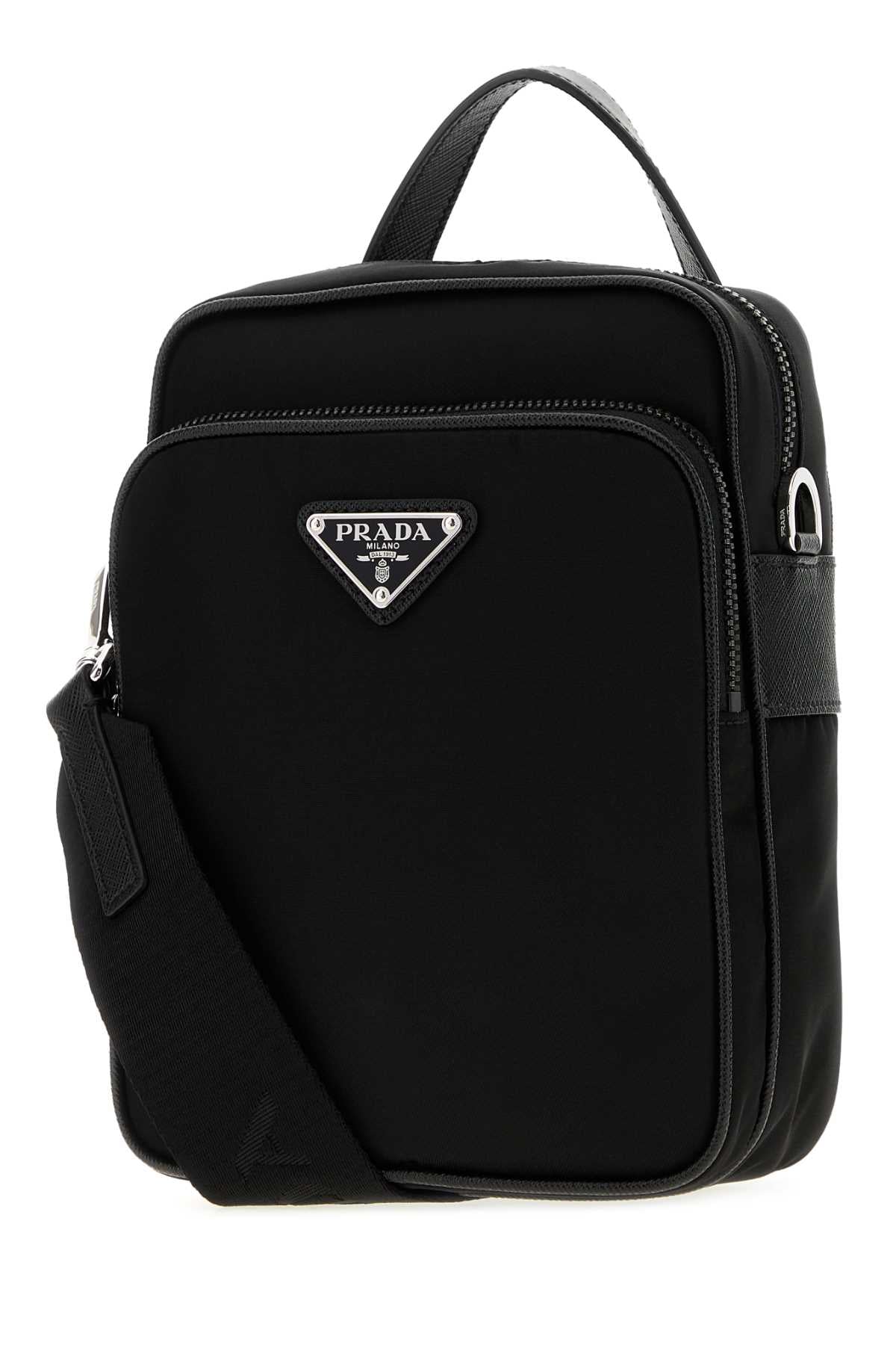 Prada Men Black Re-Nylon Handbag PRADA