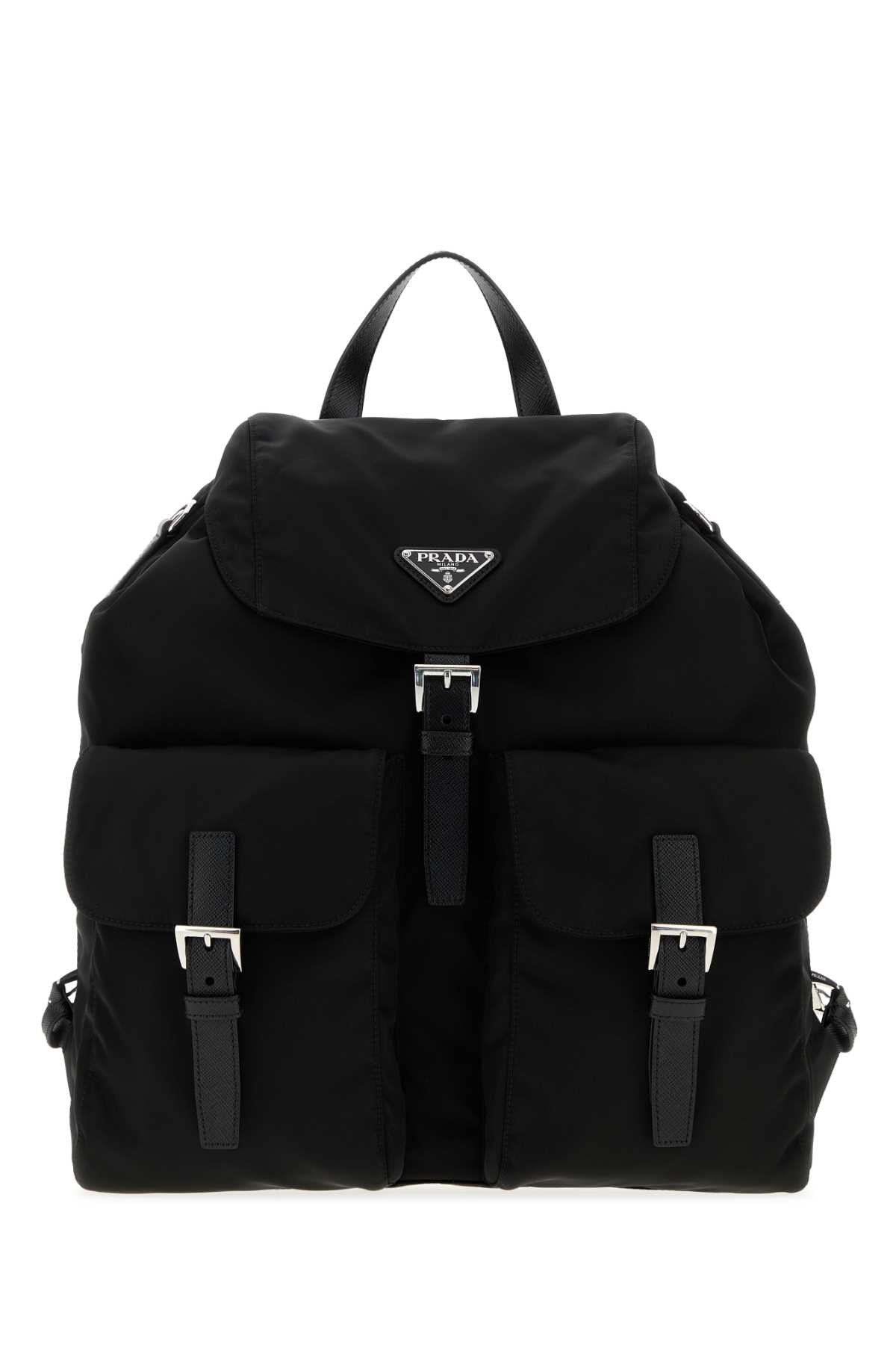 Prada Men Black Canvas Backpack PRADA