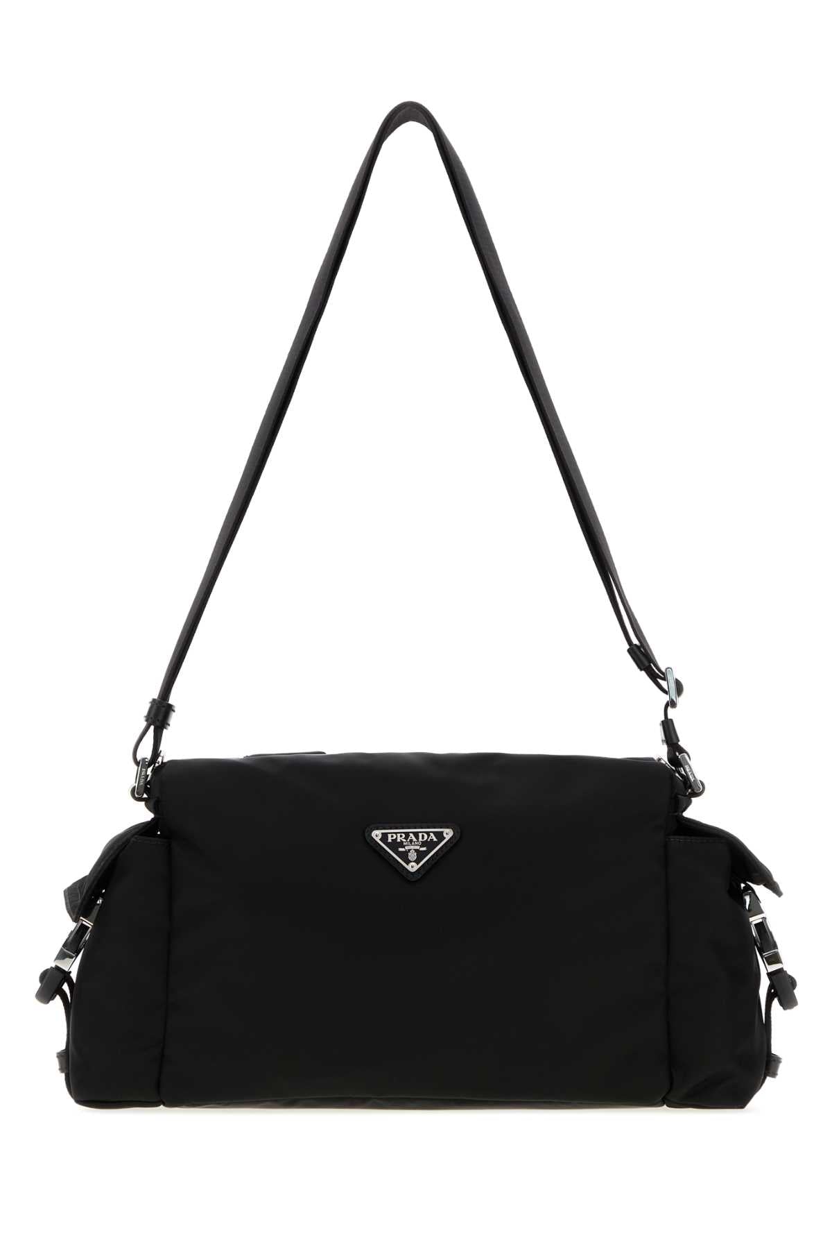 Prada Men Black Re-Nylon Prada Explore Handbag PRADA