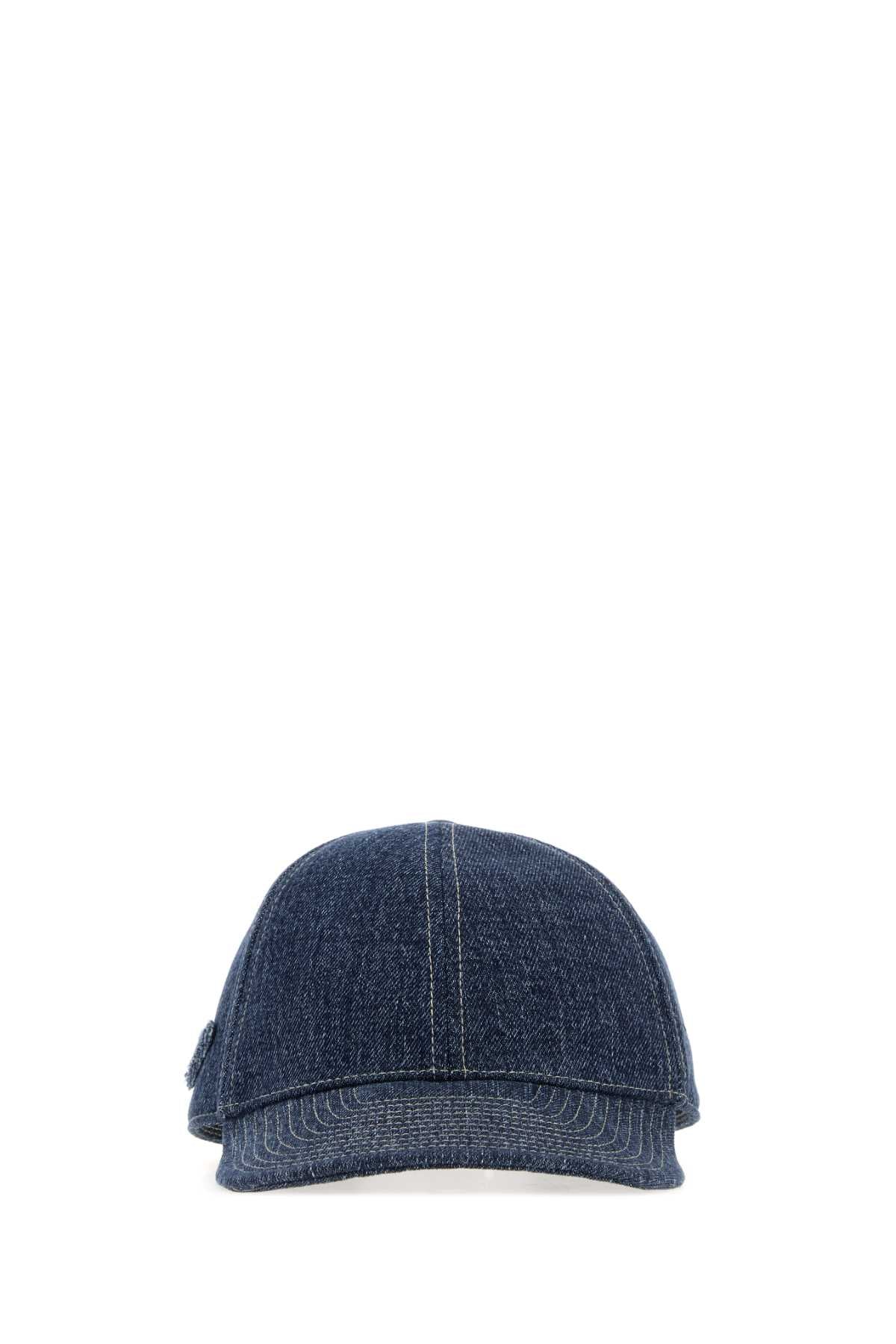 Prada Men Denim Baseball Cap PRADA