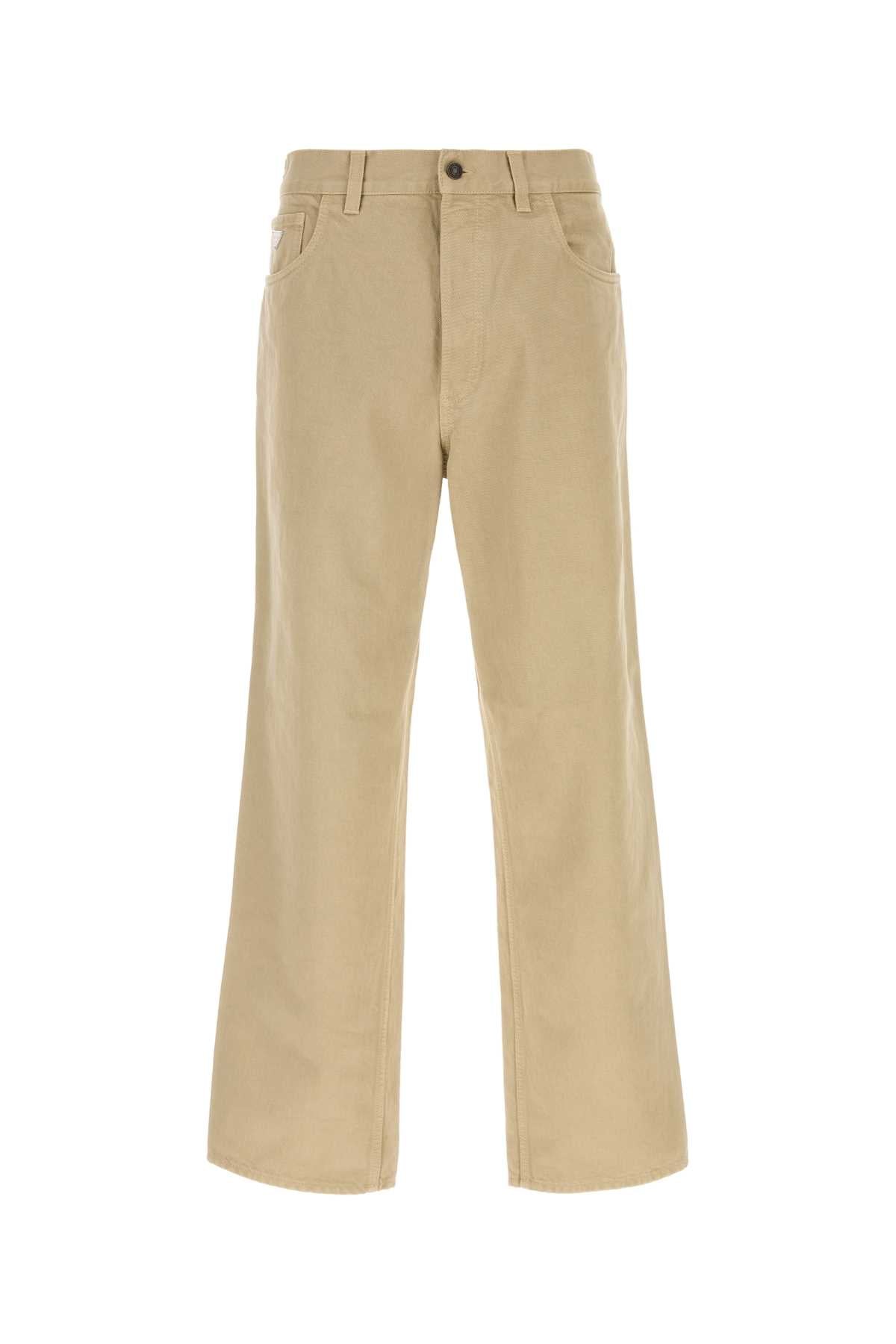 Prada Men Beige Cotton Pant PRADA