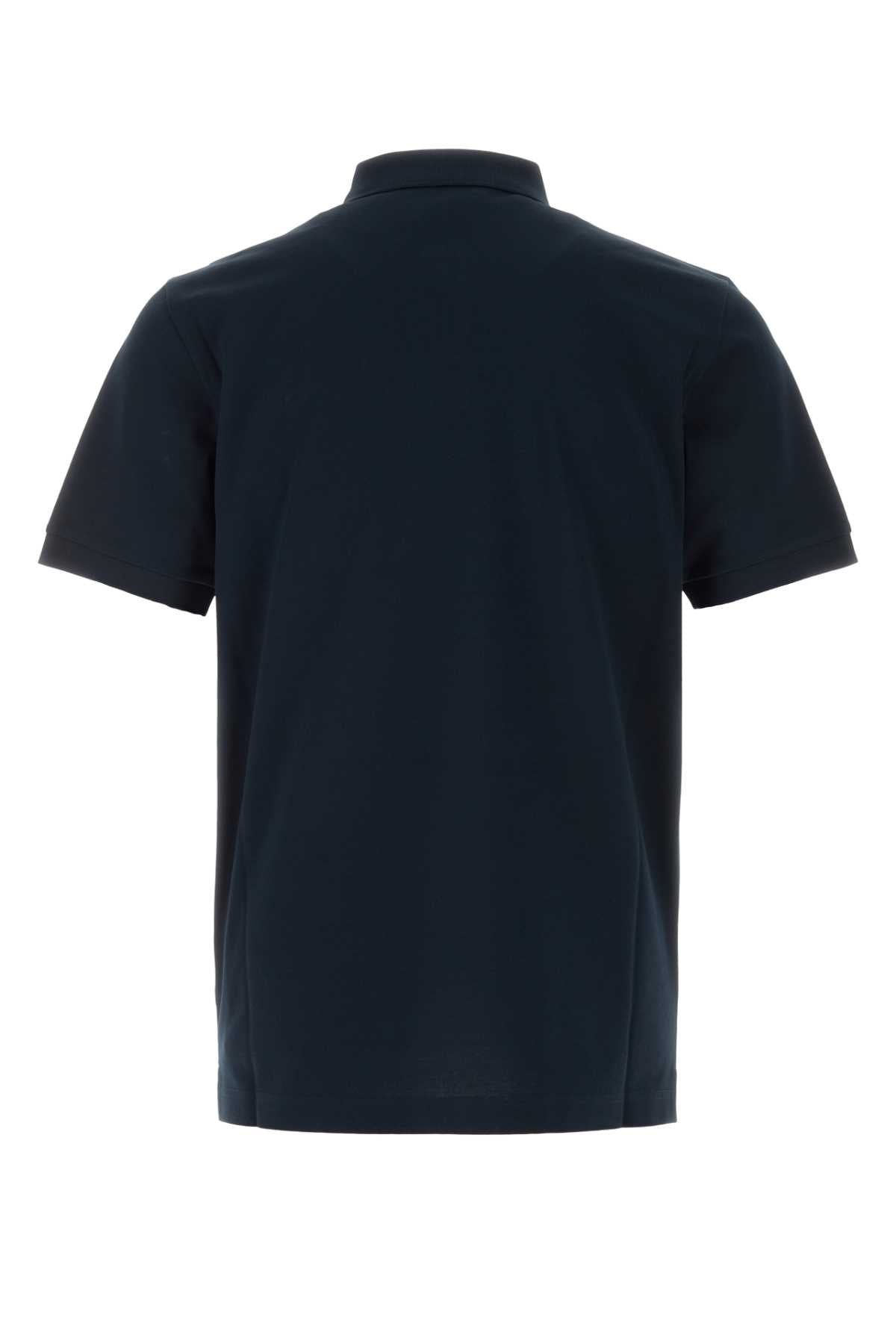 Prada Men Midnight Blue Piquet Polo Shirt PRADA