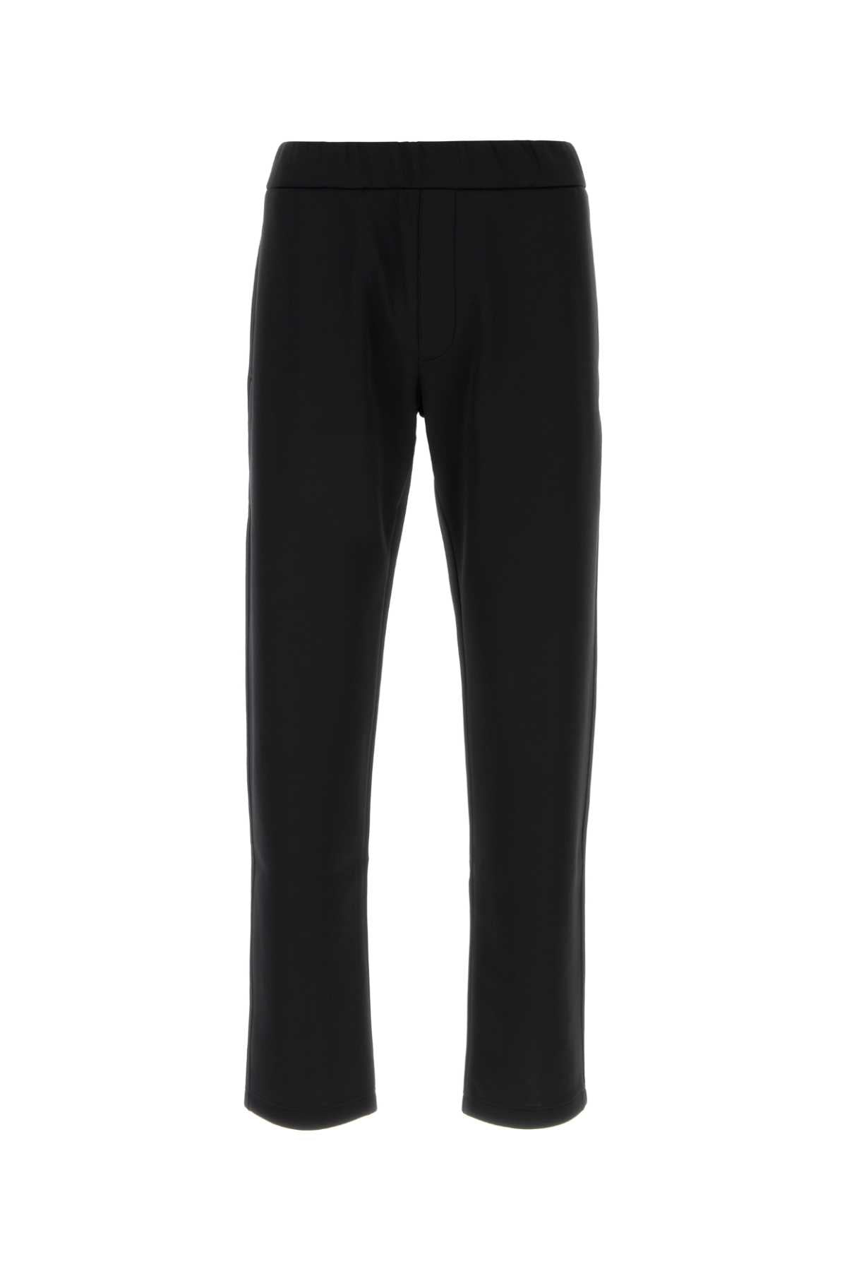 Prada Men Black Tech Fabric Pant PRADA