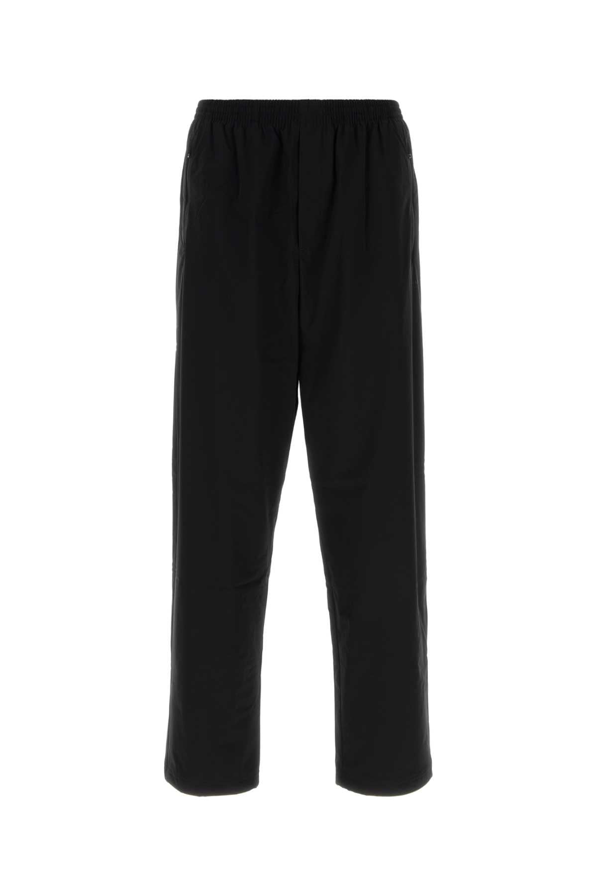 Prada Men Black Stretch Nylon Pant PRADA