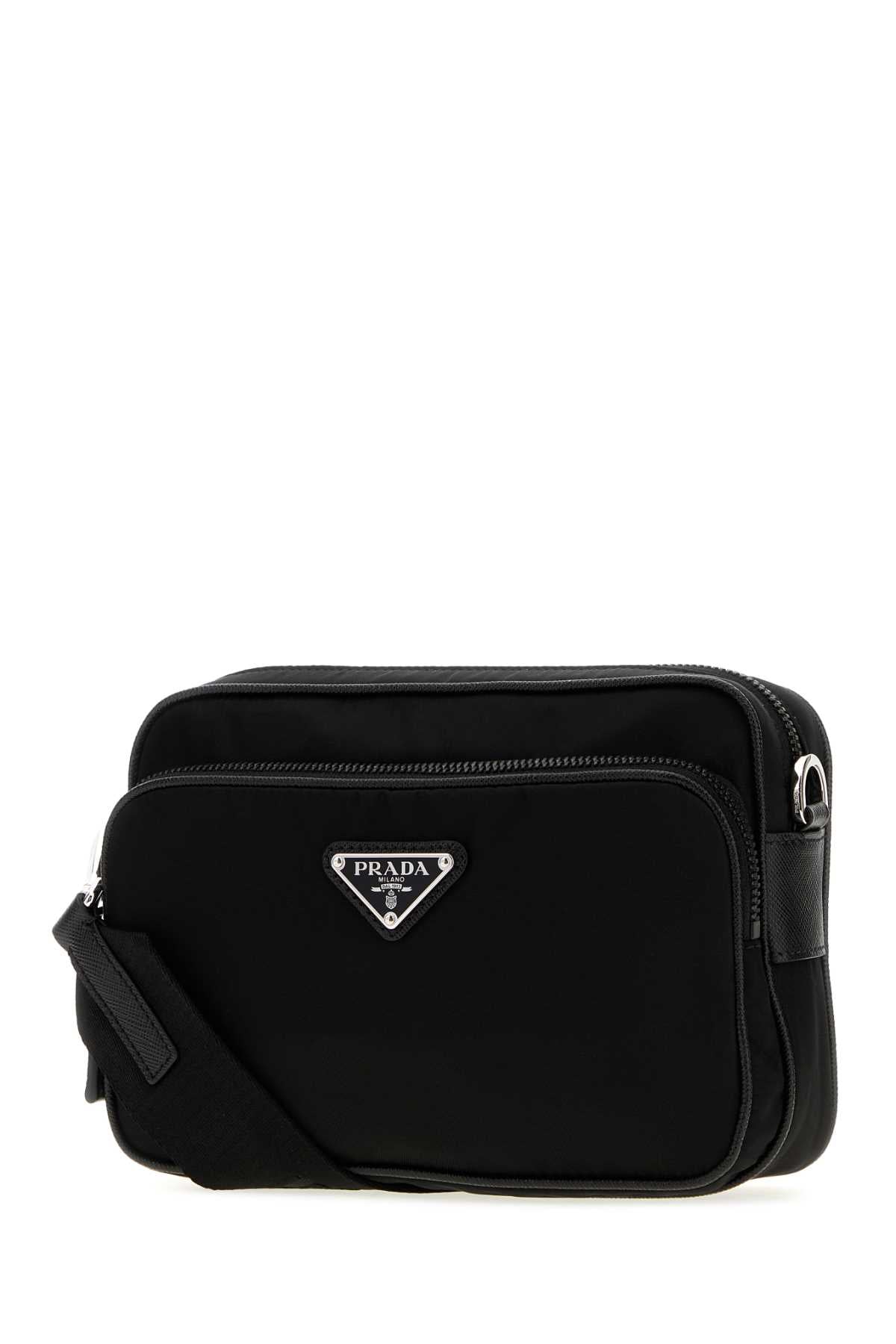 Prada Men Black Re-Nylon Crossbody Bag PRADA