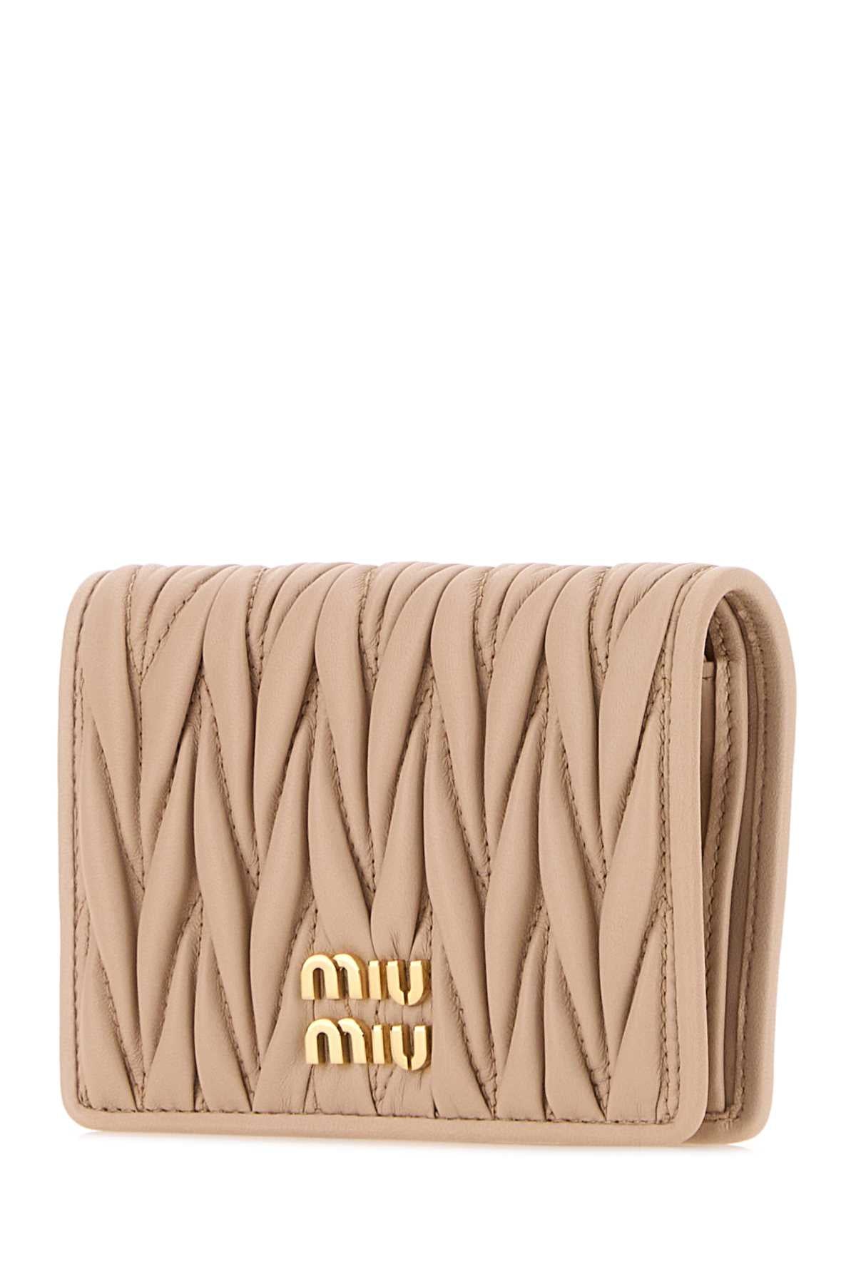 Miu Miu Women Pink Leather Wallet MIU MIU