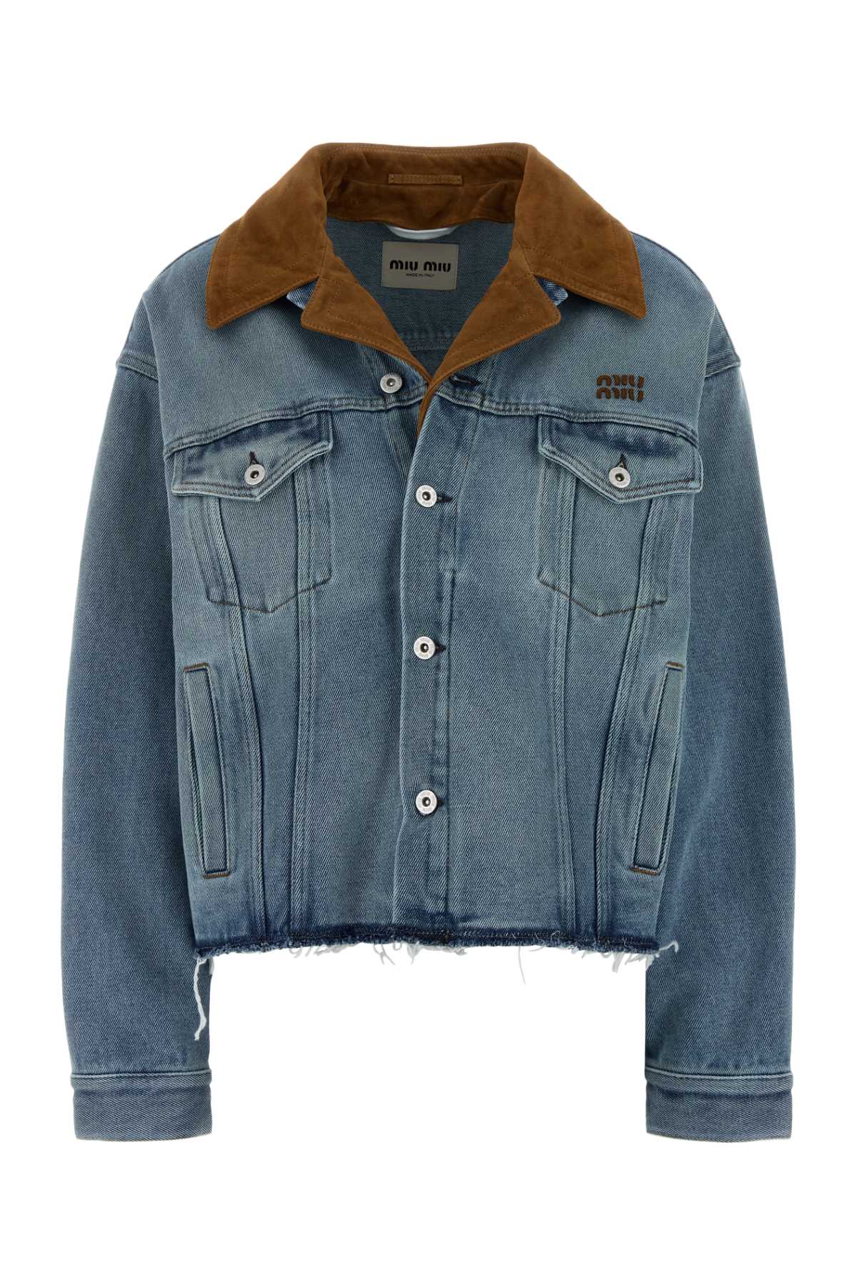 Miu Miu Women Denim Jacket MIU MIU