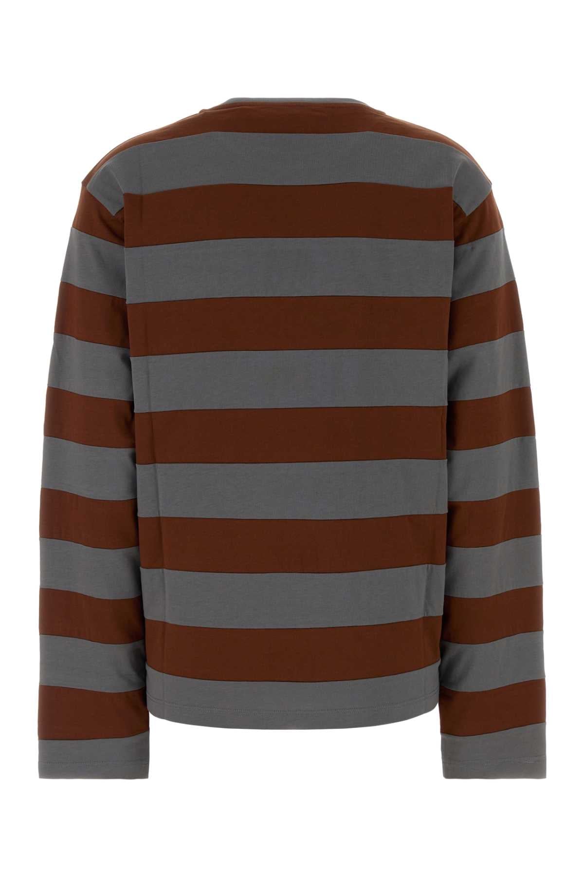 Miu Miu Women Embroidered Cotton Oversize T-Shirt MIU MIU