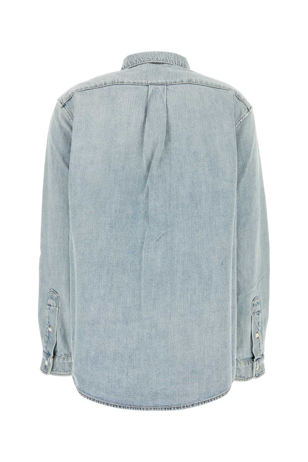Miu Miu Women Light-Blue Denim Shirt