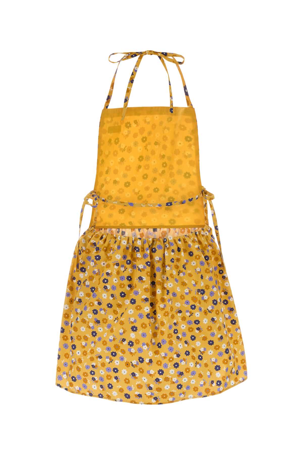 Miu Miu Women Printed Poplin Mini Dress MIU MIU