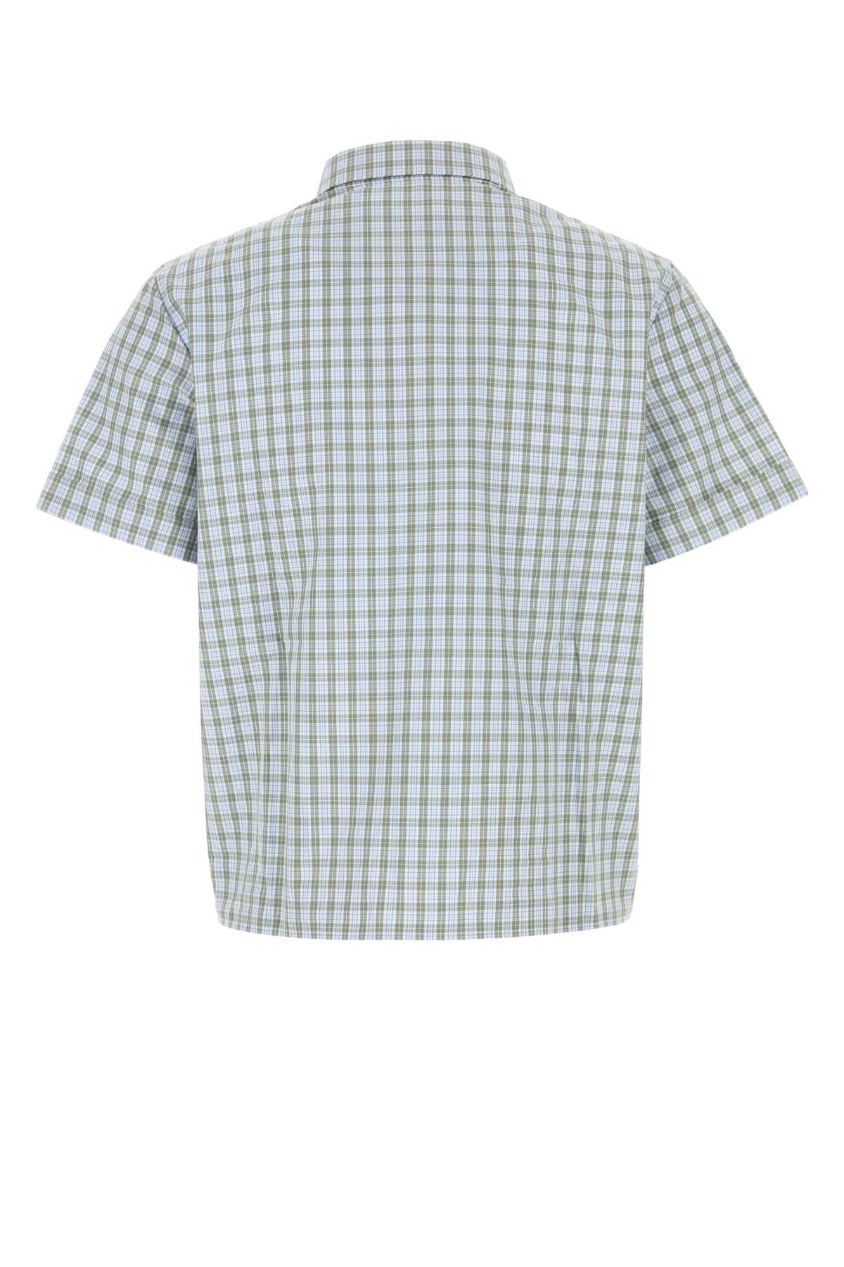 Miu Miu Women Embroidered Poplin Shirt MIU MIU