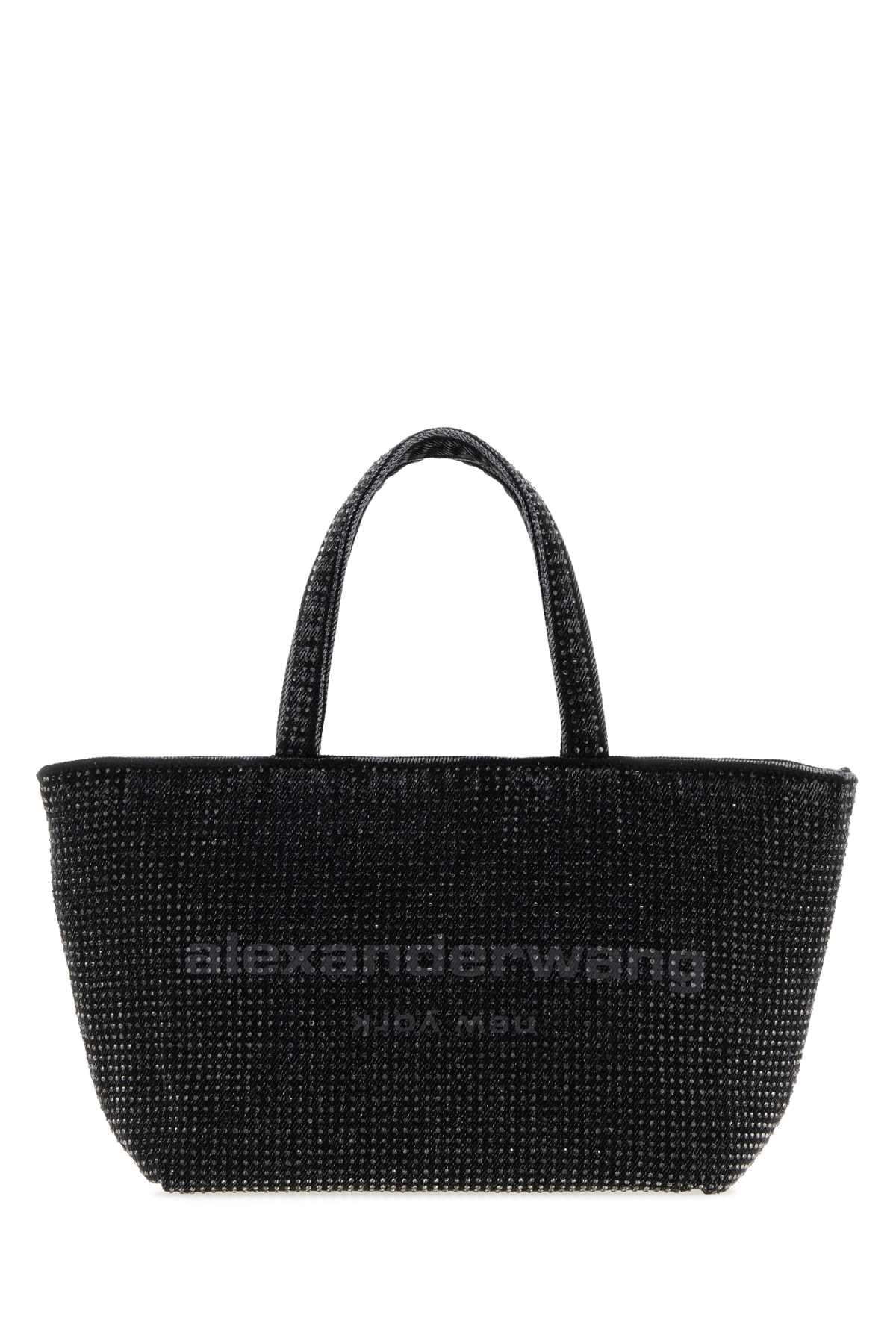 Alexander Wang Women Embellished Denim Small Punch Handbag ALEXANDER WANG